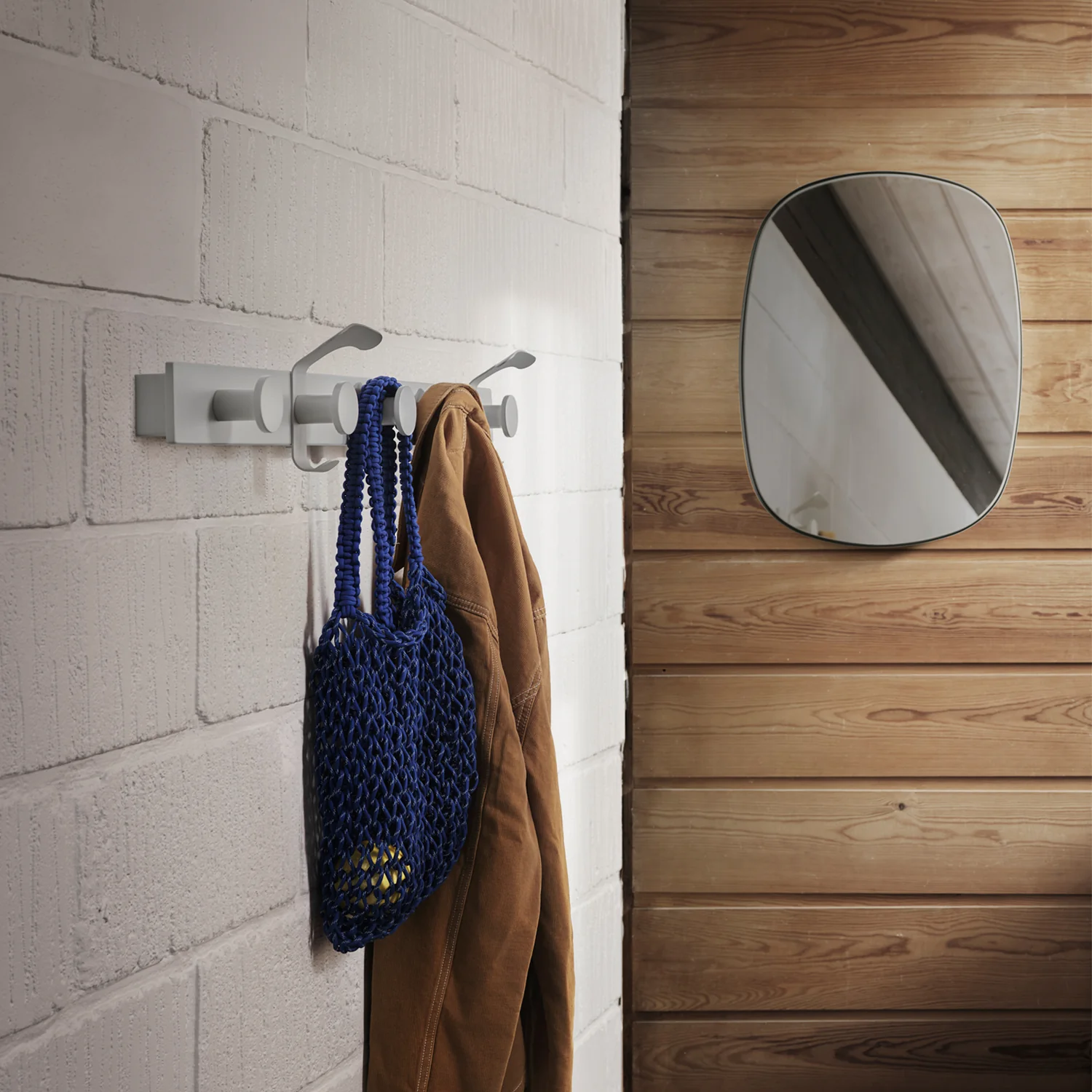 muuto | framed mirror | rose + rose glass | small - Image 2