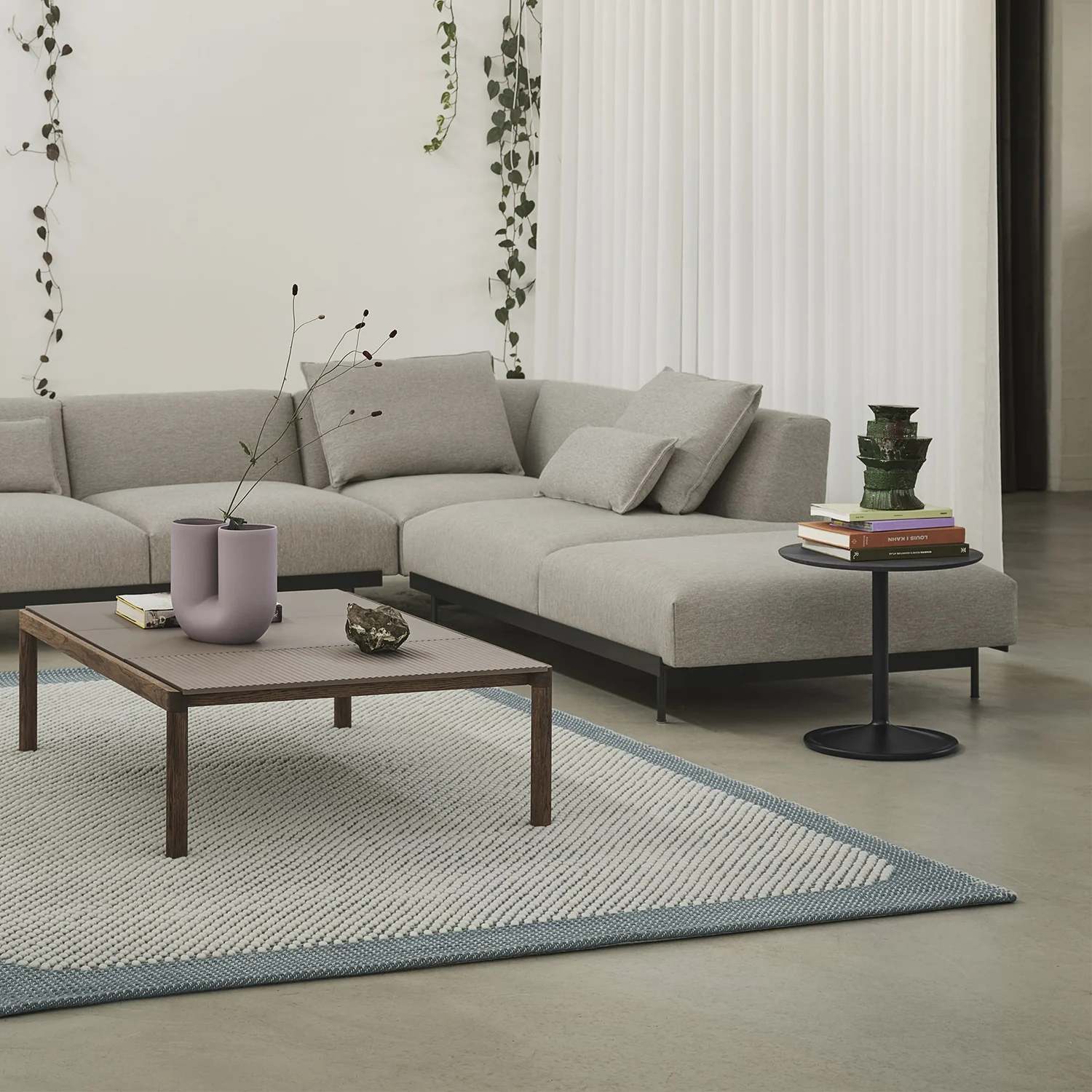 muuto | in situ modular sofa | cushion 70x50cm | ocean 32 - Image 2