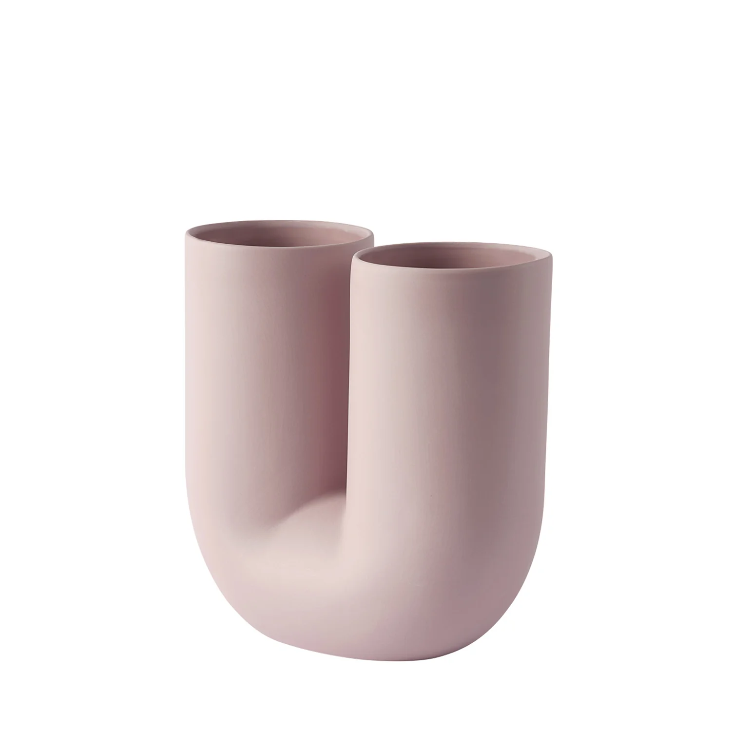 muuto | kink vase | dusty lilac porcelain 26cm - Image 3