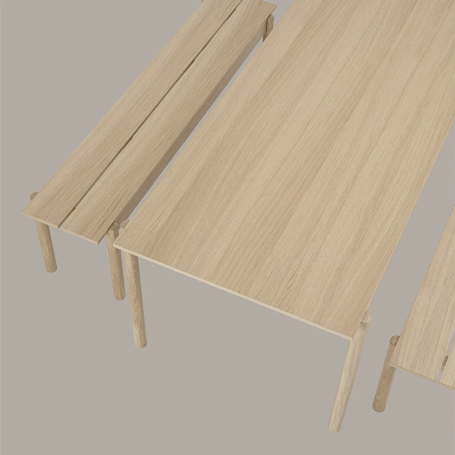 muuto | linear wood table 260x90cm - Image 13