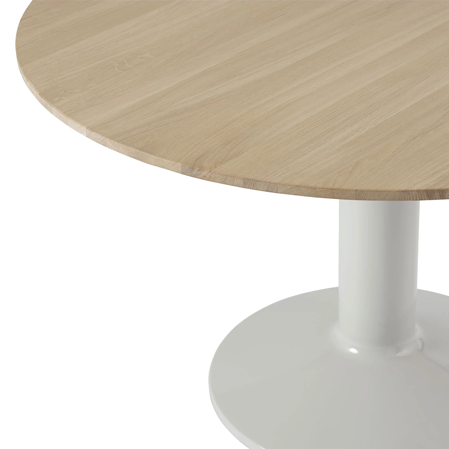 muuto | midst table | solid oak + grey base 120cm - Image 3