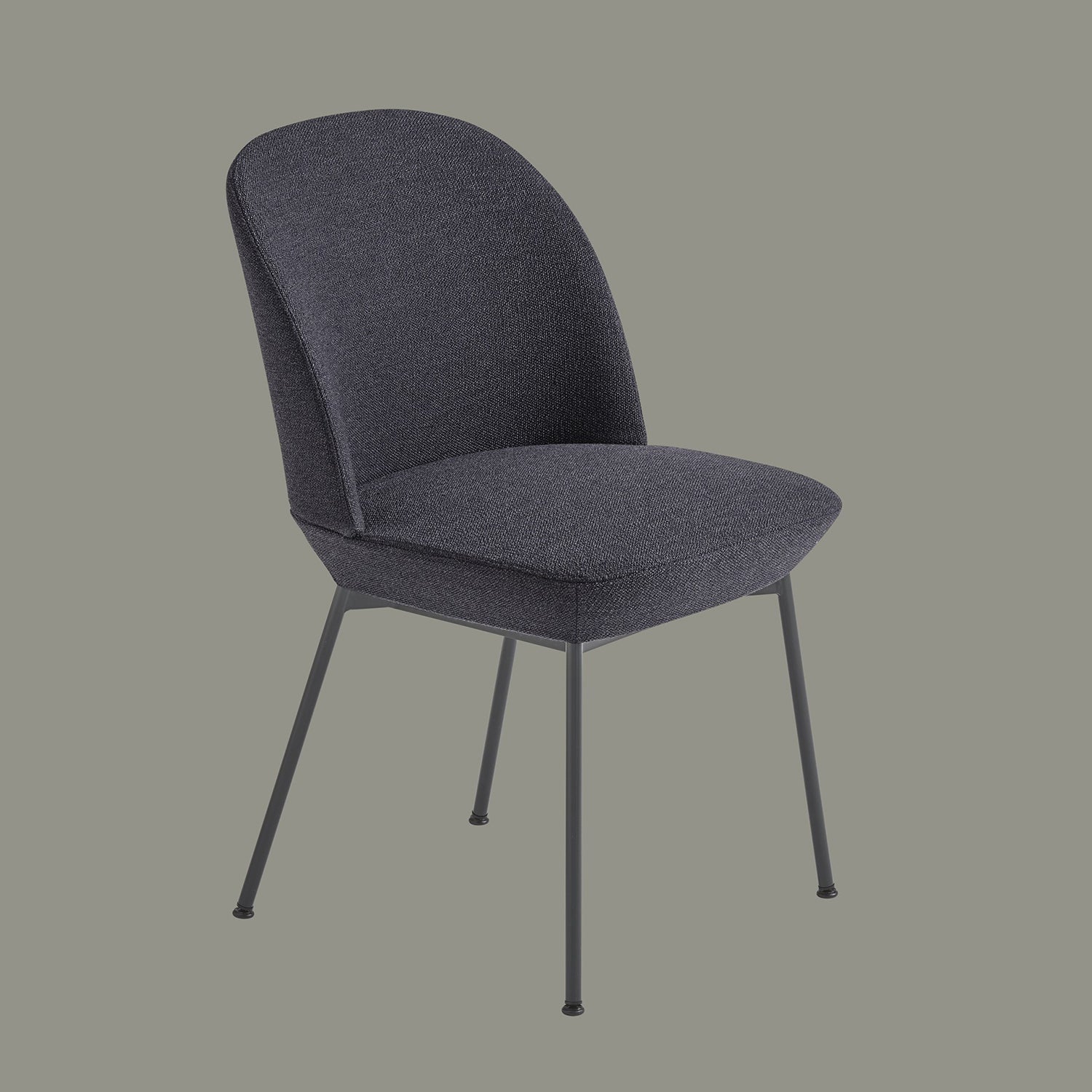 muuto | oslo side chair | ocean 601 + anthracite black legs - Image 10