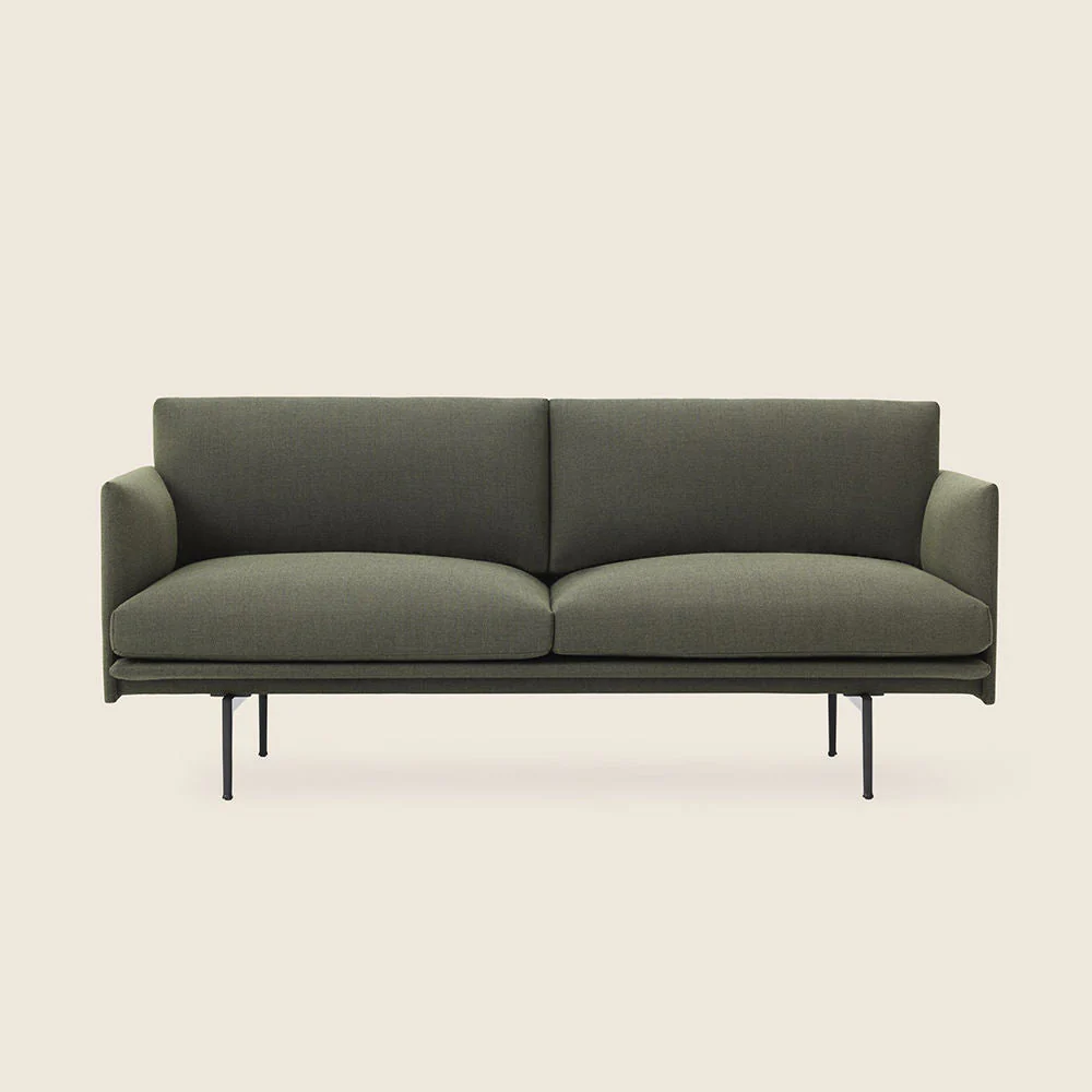 muuto | outline sofa 2 seater | fiord 961 - Image 6