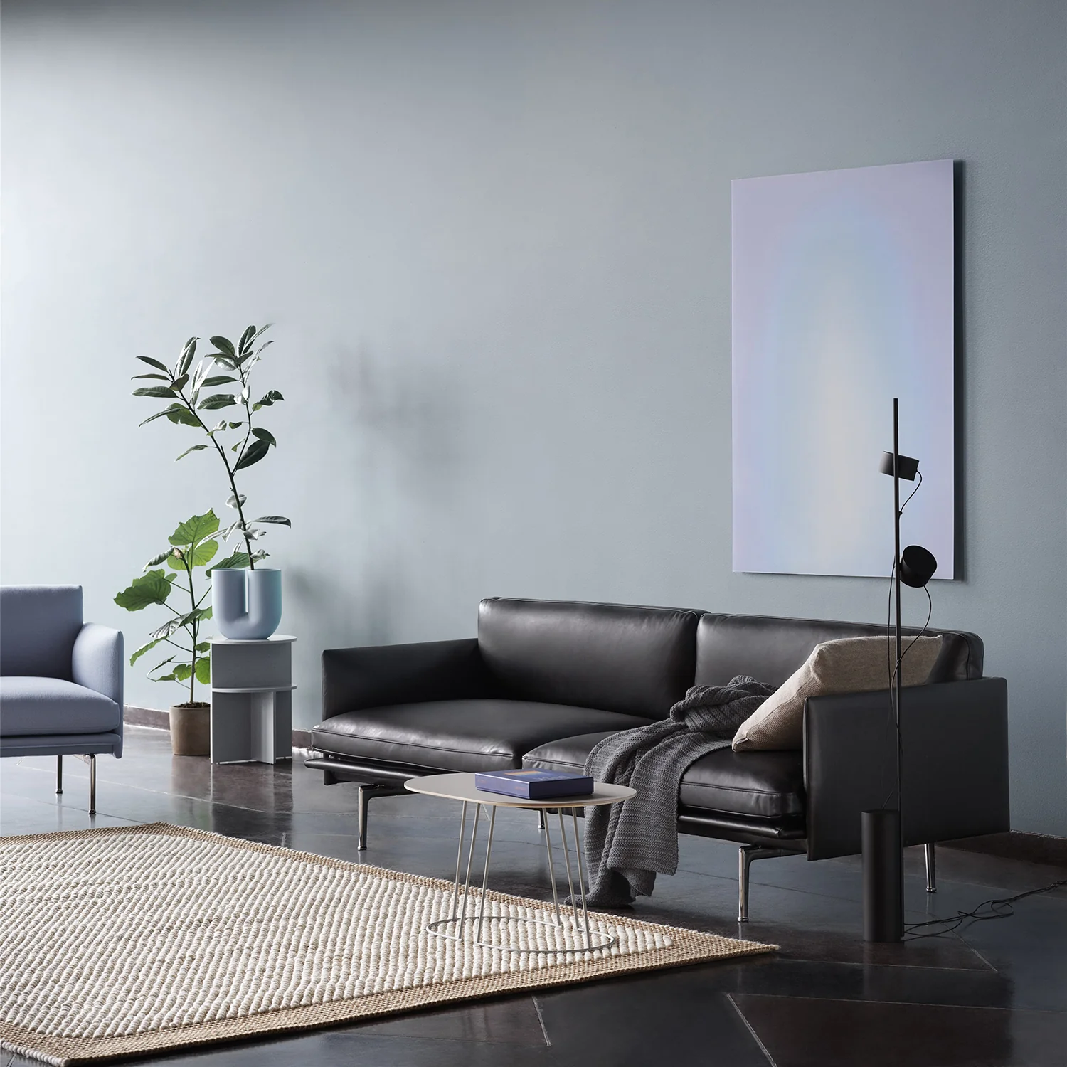 muuto | pebble wool rug | burnt orange 170x240cm - Image 9