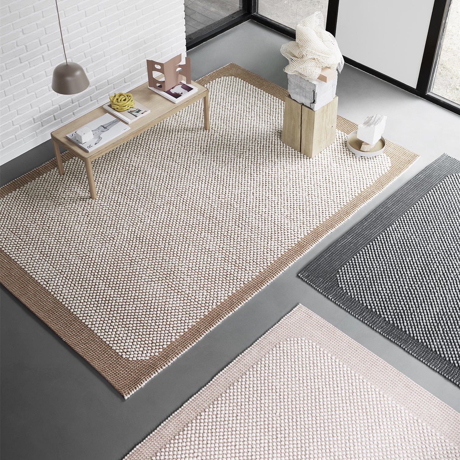 muuto | pebble wool rug | burnt orange 200x300cm - Image 16