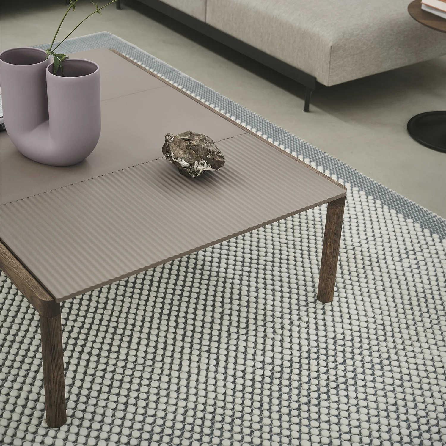 muuto | pebble wool rug | pale blue 200x300cm - Image 5