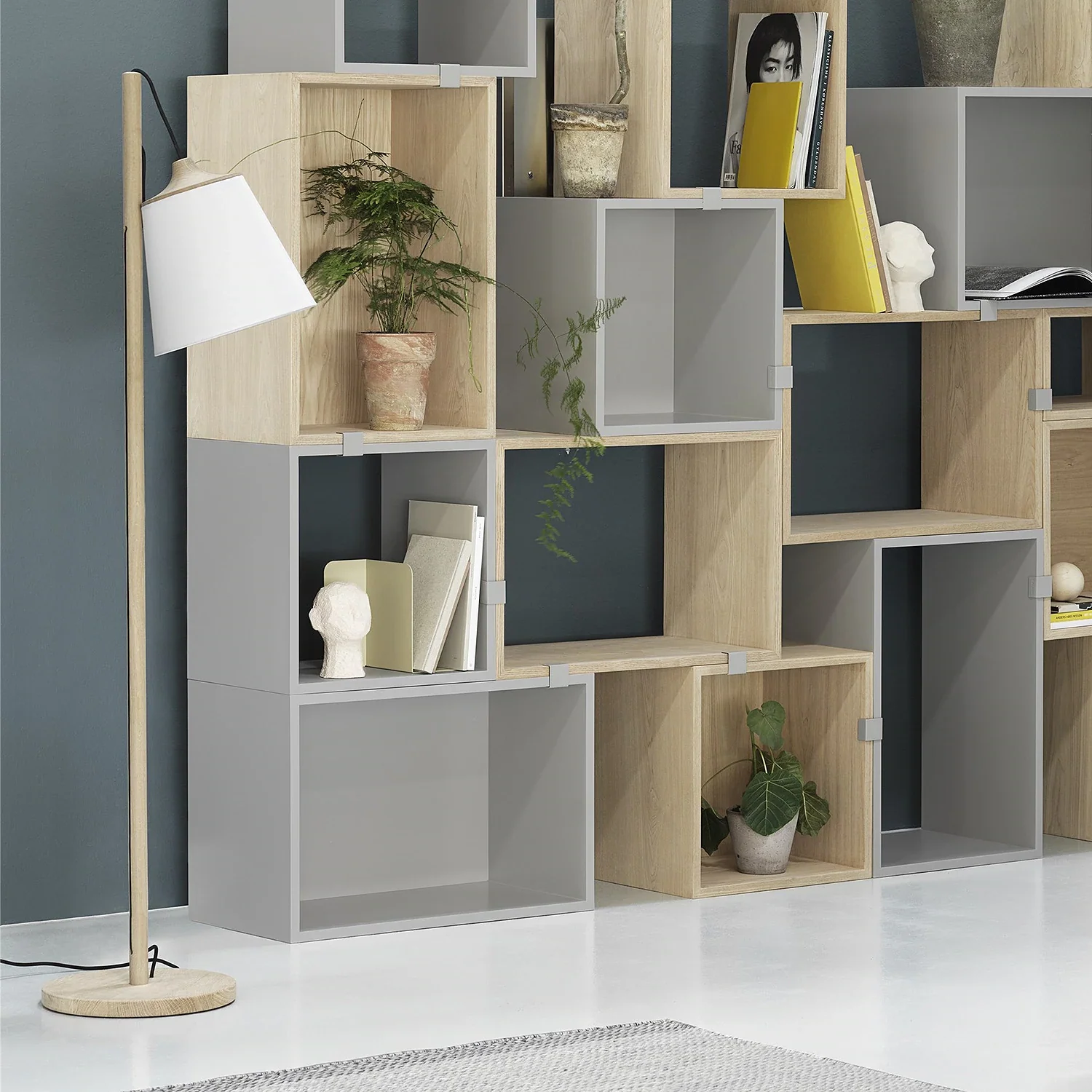 muuto | pull floor lamp with dimmer | oak - Image 9