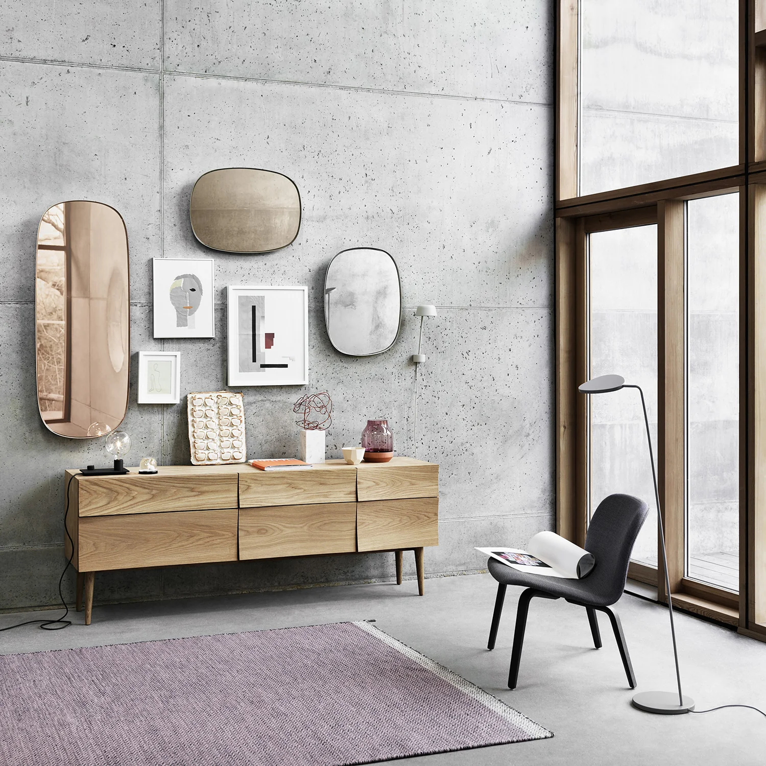 muuto | reflect sideboard | oak 180cm - Image 3