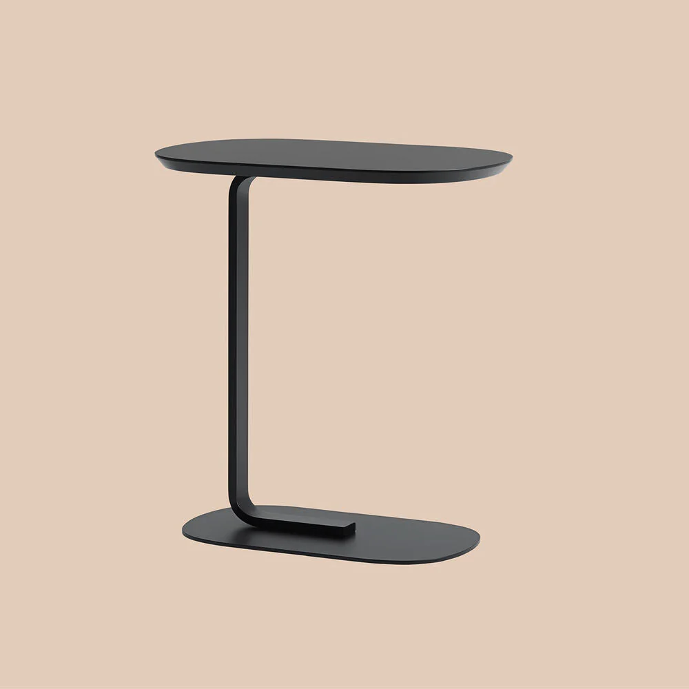 muuto | relate side table | black 60.5cm - Image 10