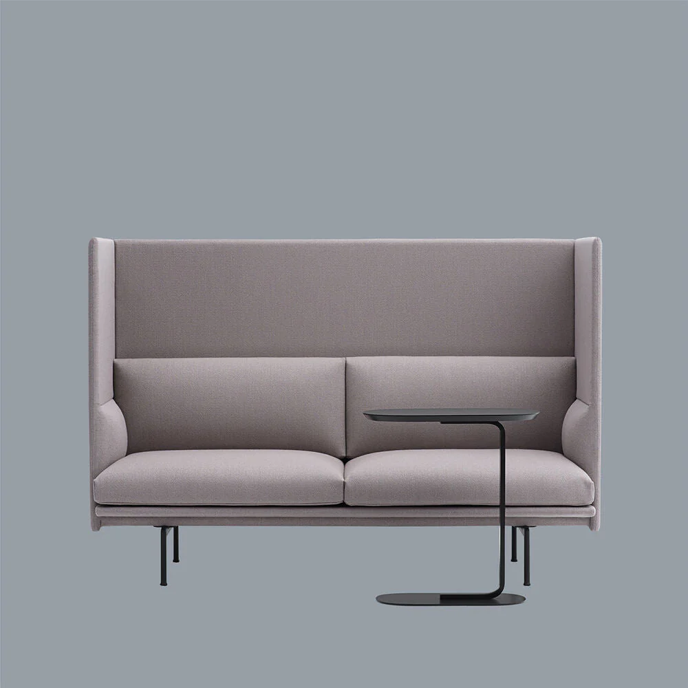 muuto | relate side table | black 60.5cm - Image 14