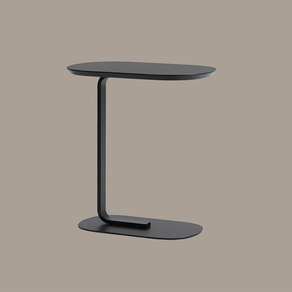muuto | relate side table | black 60.5cm - Image 9