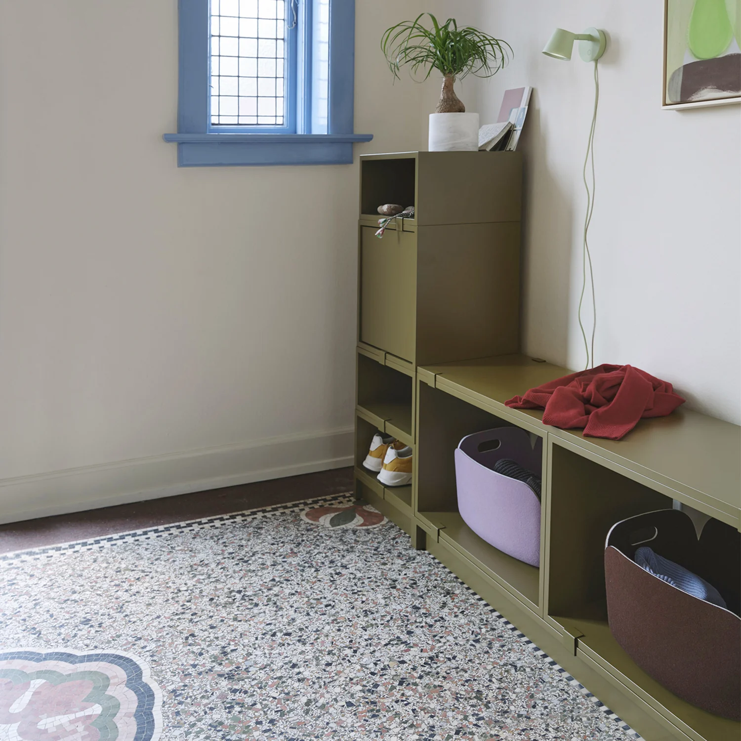 muuto | restore basket 48cm | dark brown - Image 4