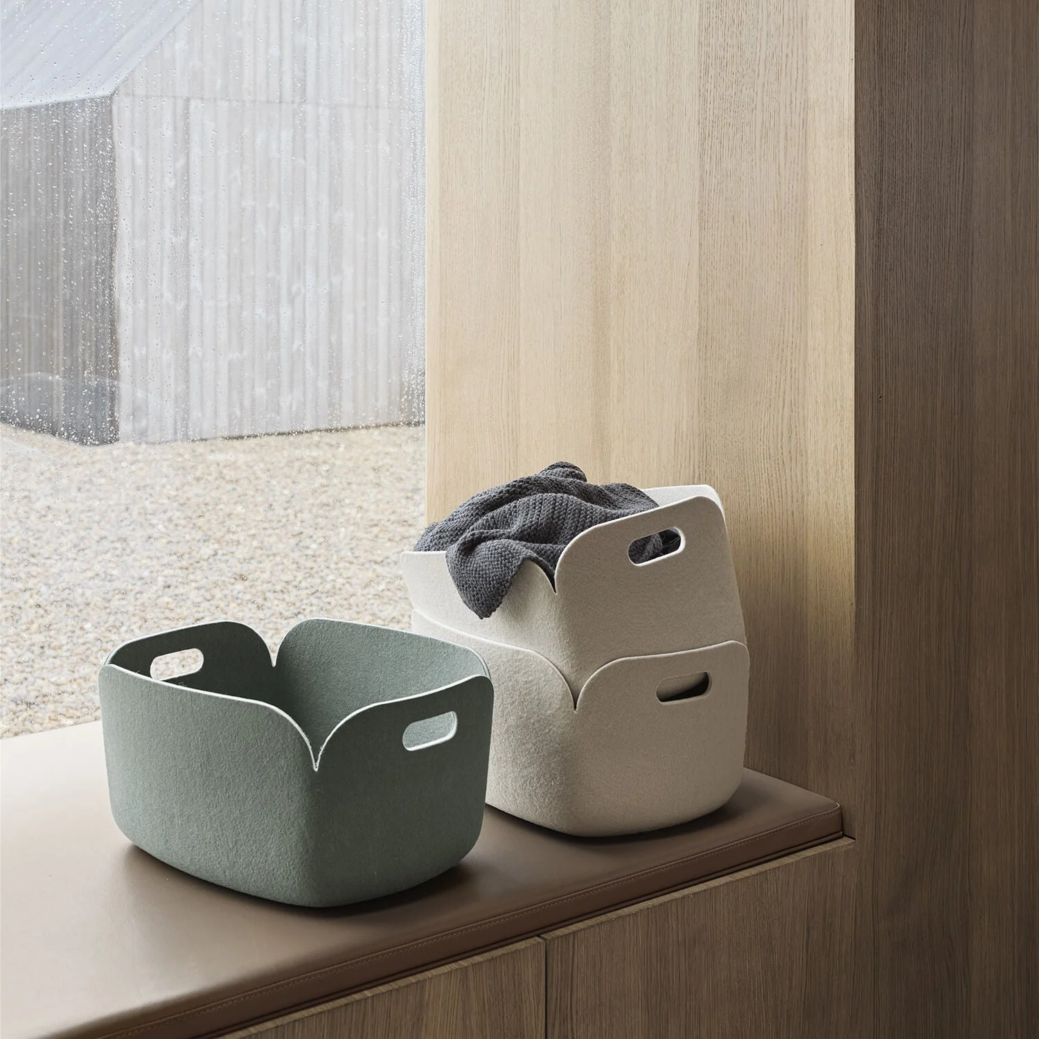 muuto | restore basket 48cm | sand - Image 2