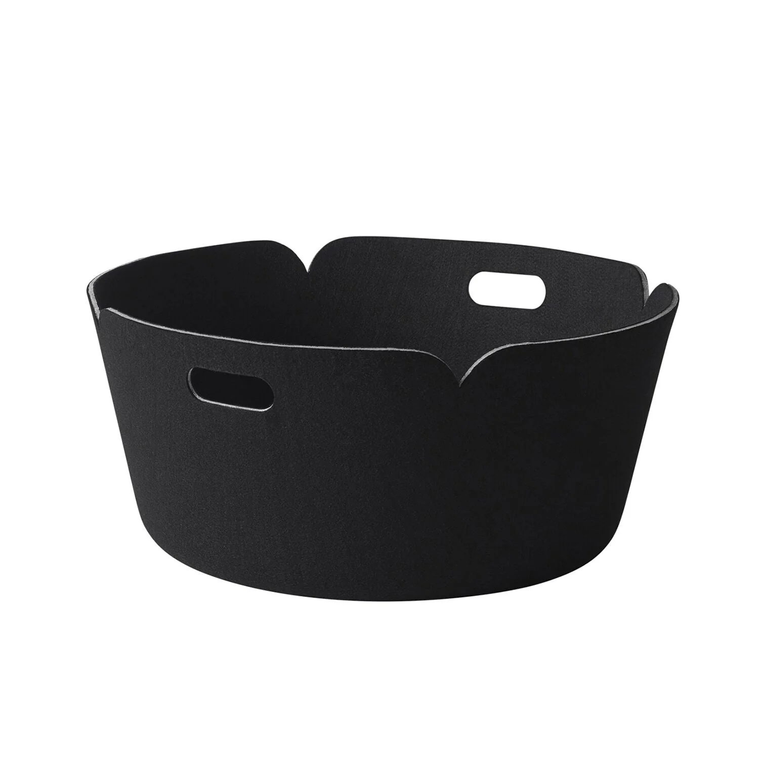 muuto | restore basket round | black