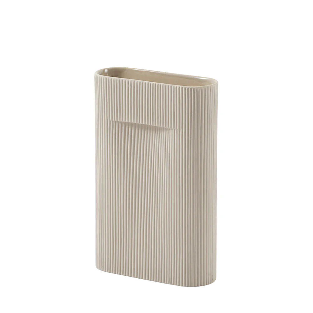 muuto | ridge vase | beige 35cm - DC