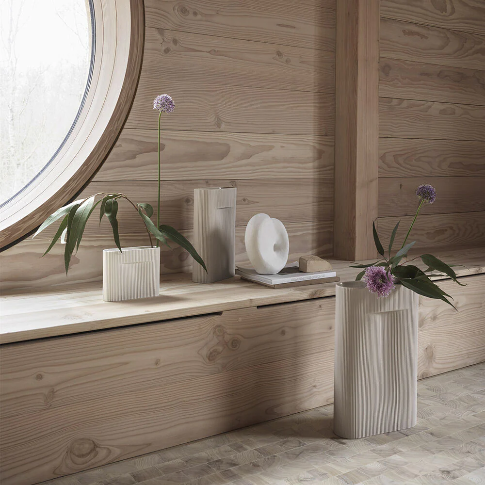 muuto | ridge vase | beige 35cm - DC - Image 5