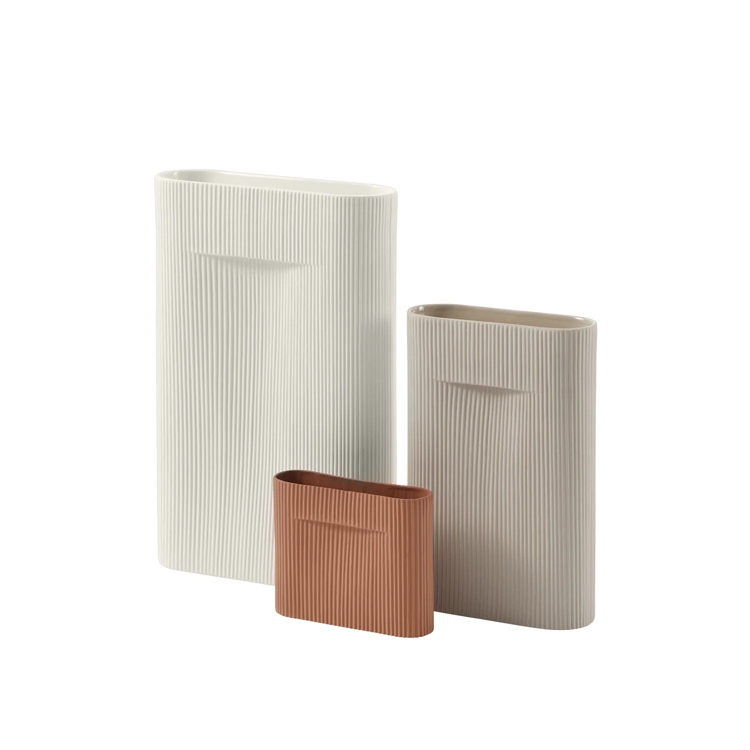 muuto | ridge vase | beige 48.5cm - DC - Image 10