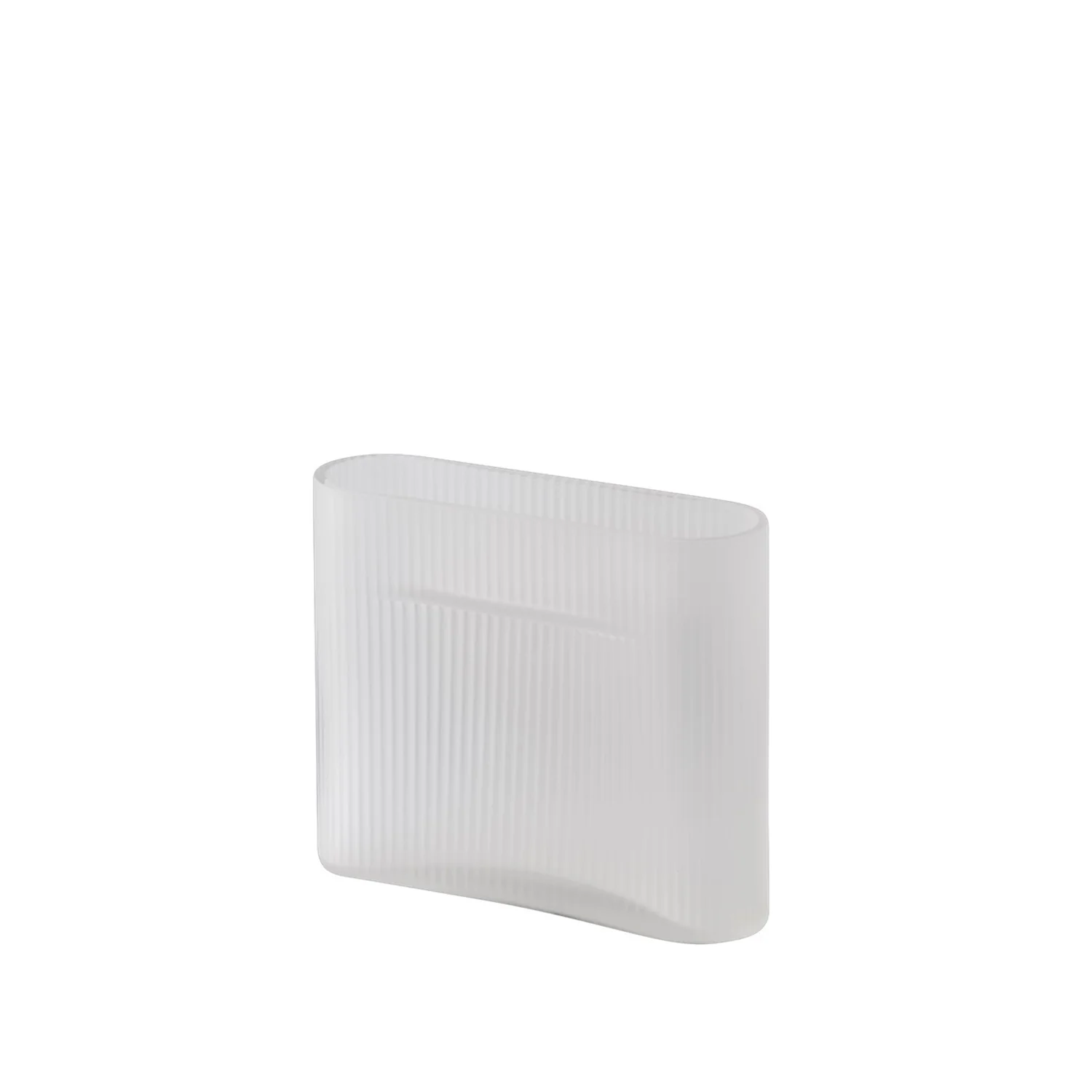 muuto | ridge vase | white 16.5cm