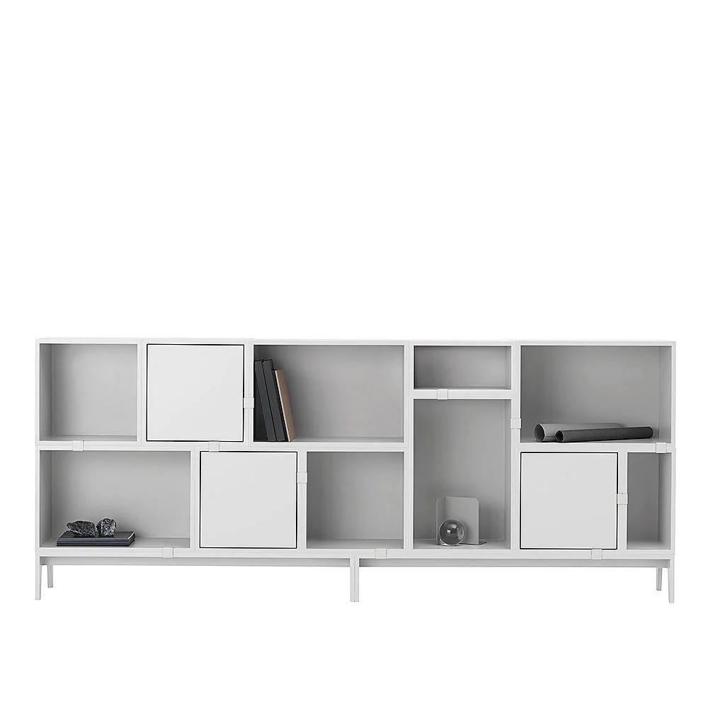 muuto | stacked storage system | podium | light grey - discontinued - Image 3