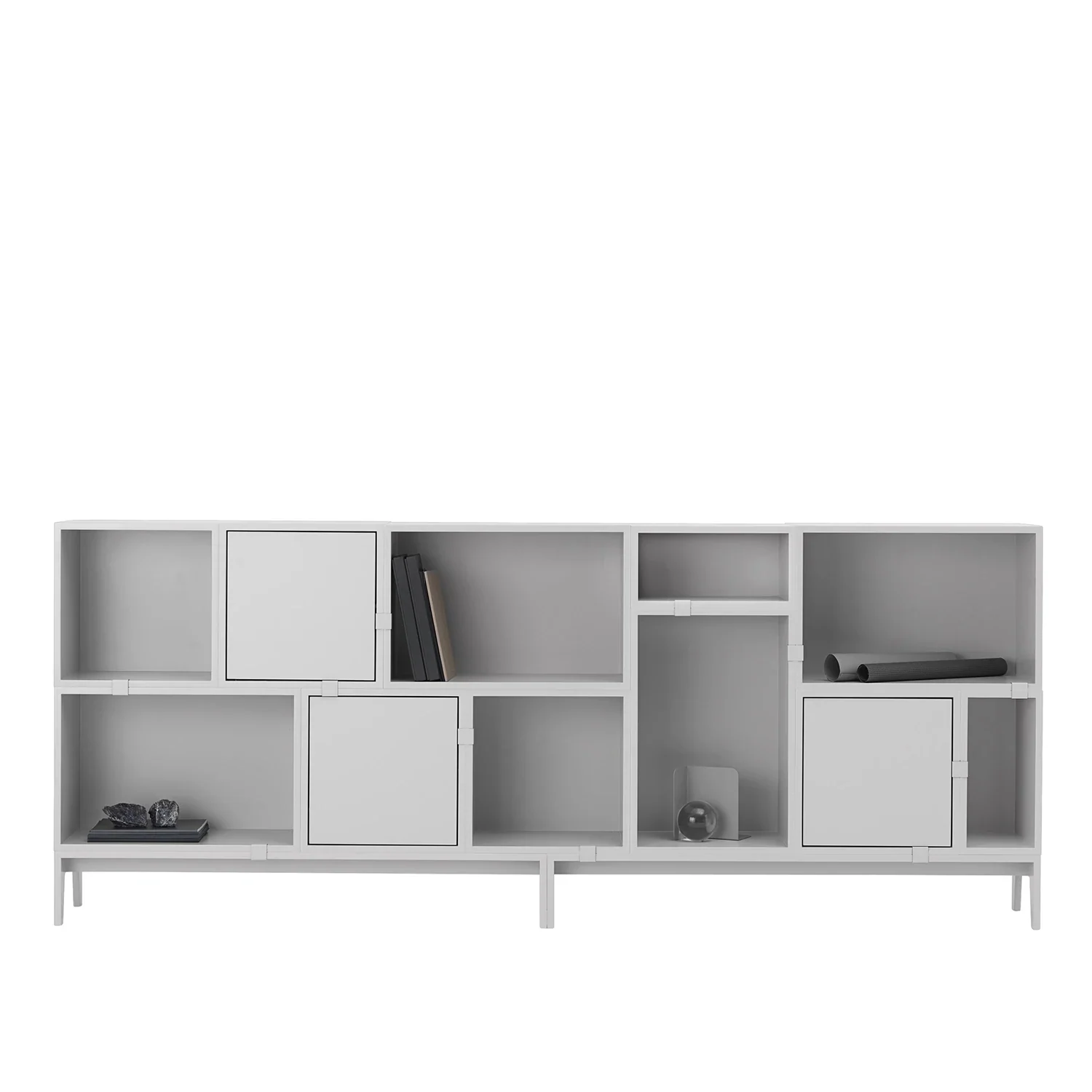 muuto | stacked storage system | podium | light grey - discontinued - Image 6