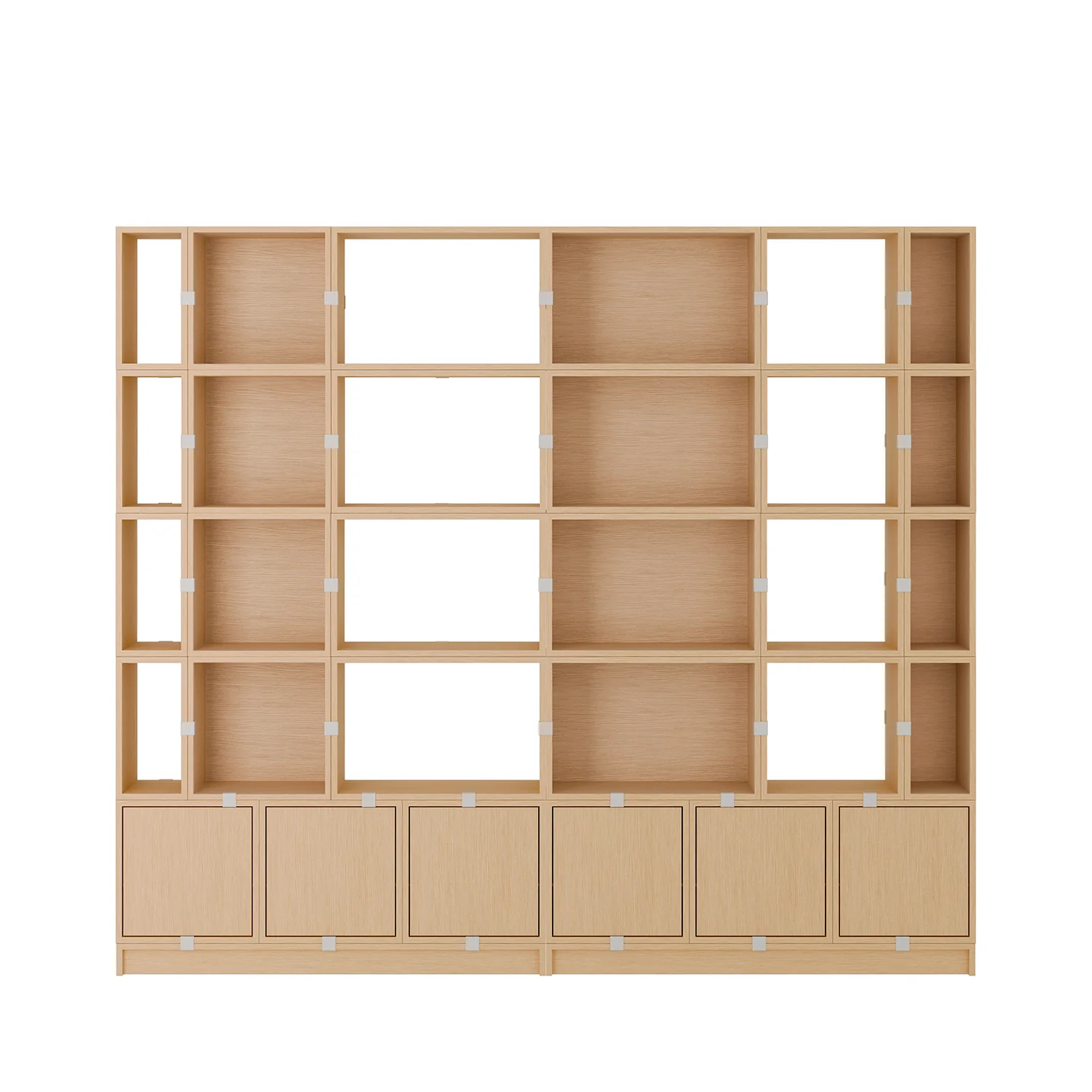 muuto | stacked storage system | plinth 131cm | oak - Image 3