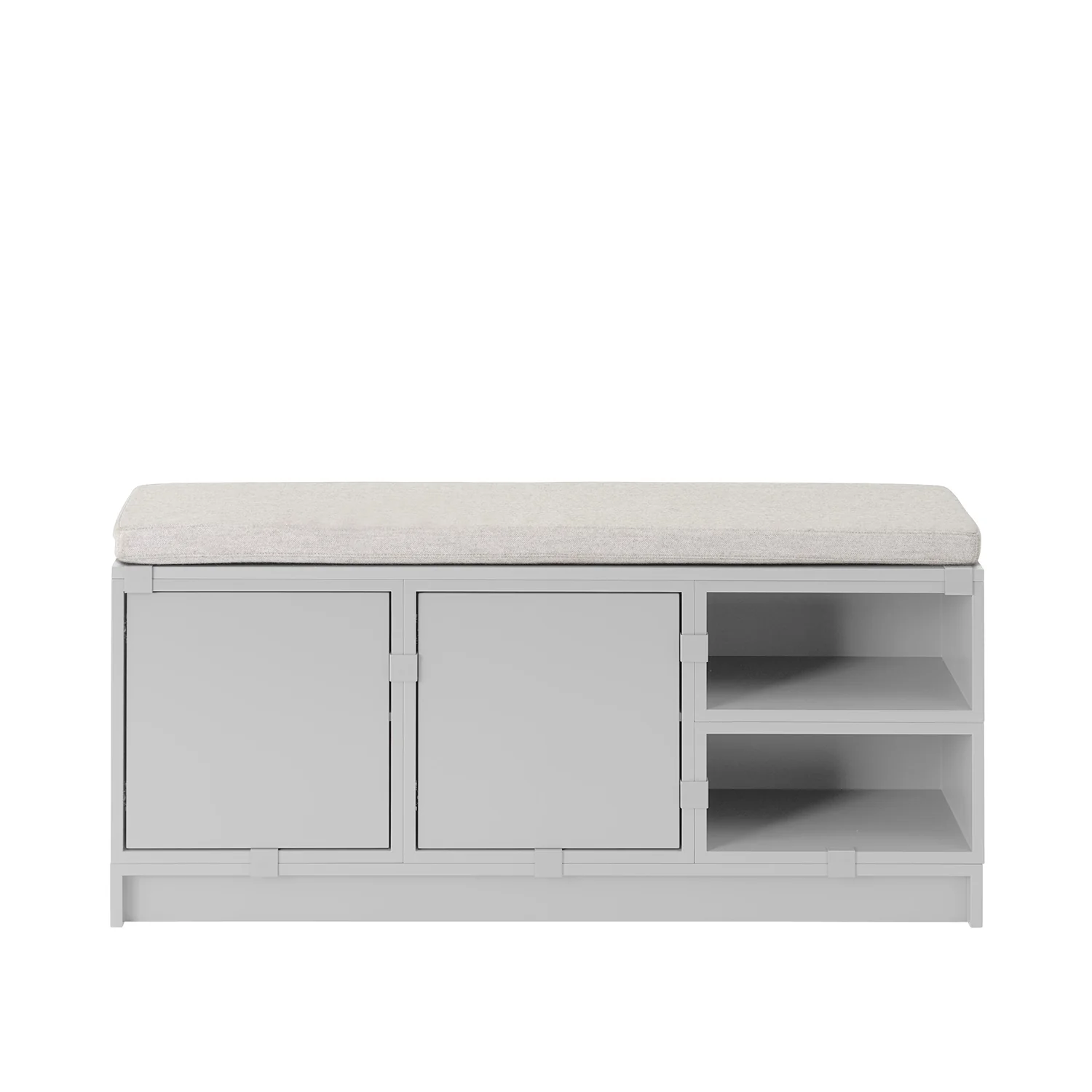 muuto | stacked storage system | plinth 131cm | grey - Image 4