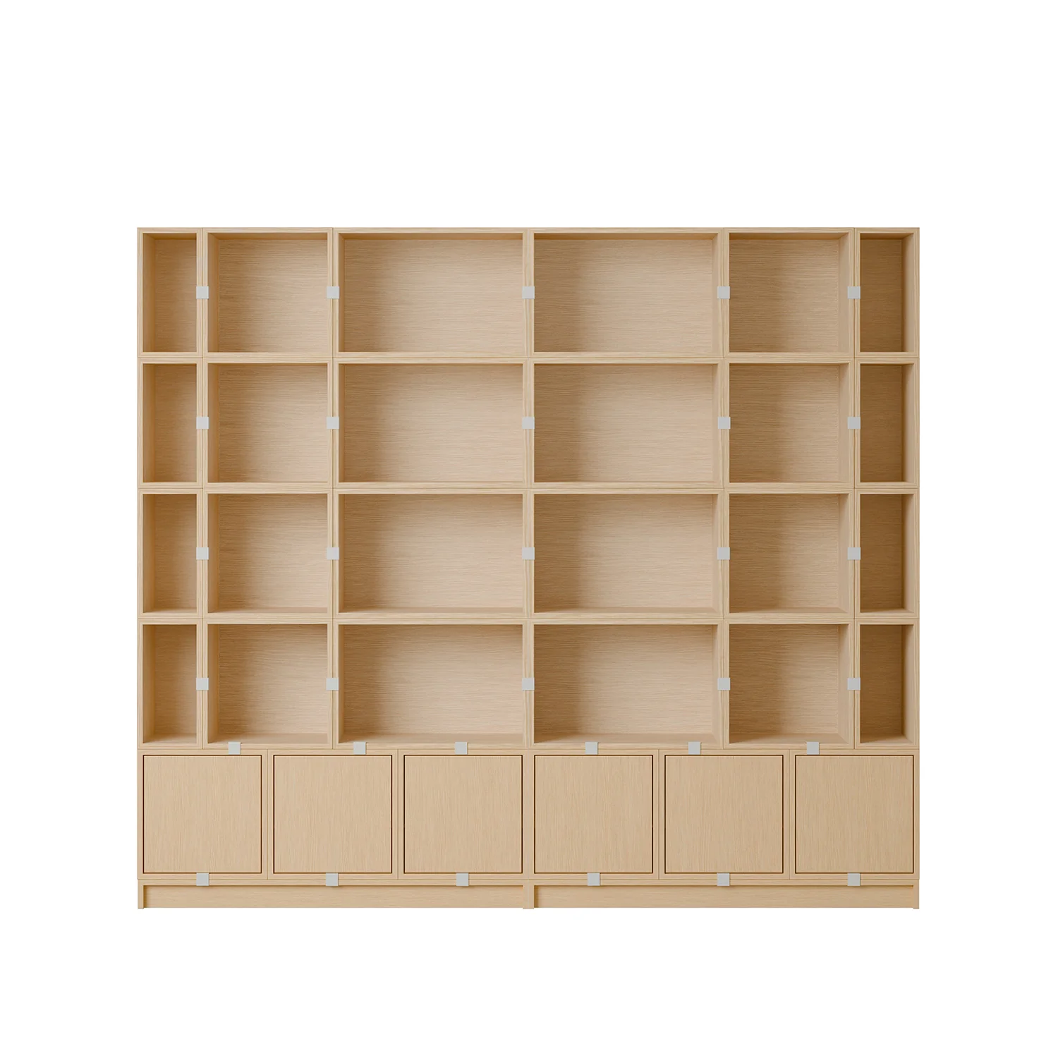 muuto | stacked storage system | plinth 131cm | oak - Image 7