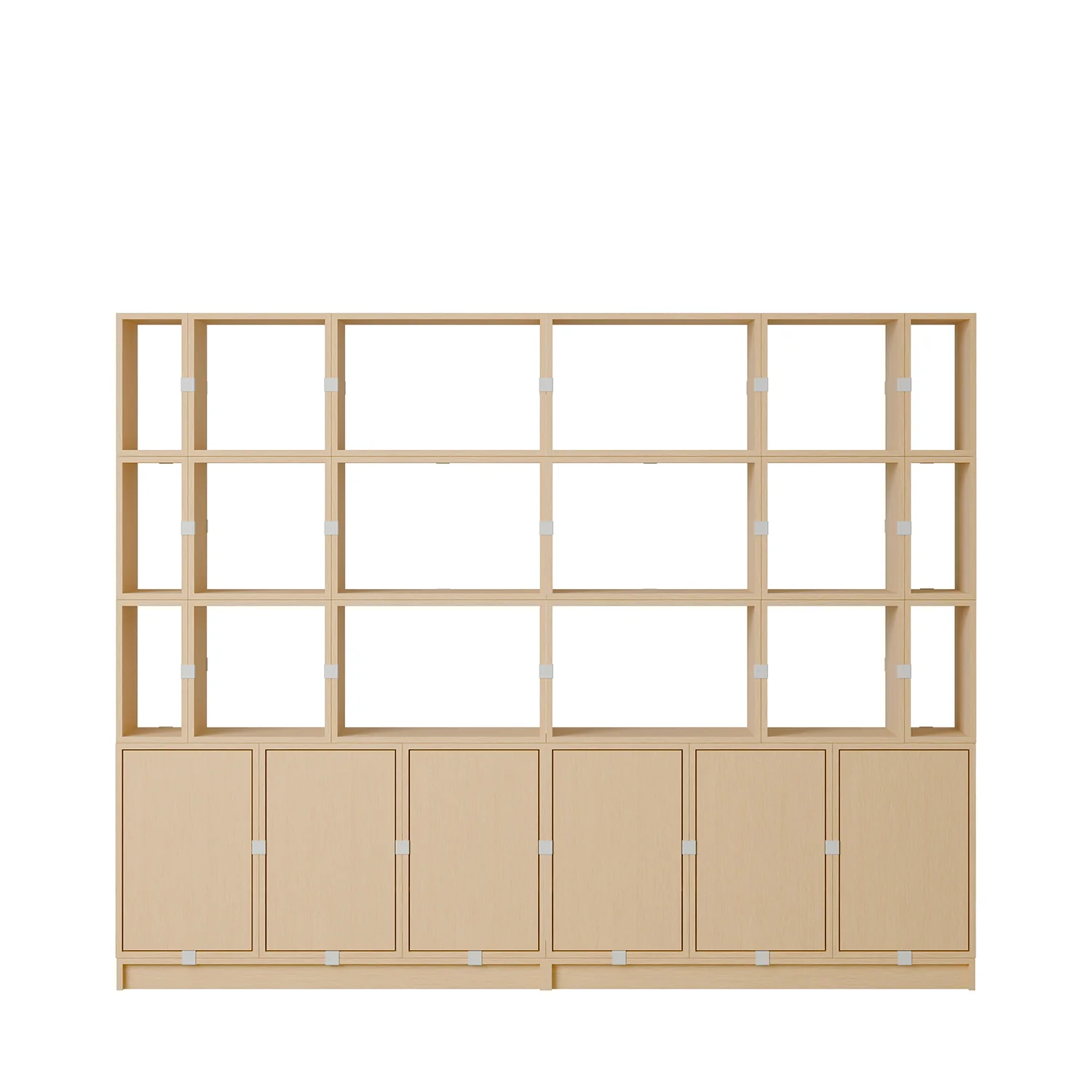 muuto | stacked storage system | plinth 131cm | oak - Image 9