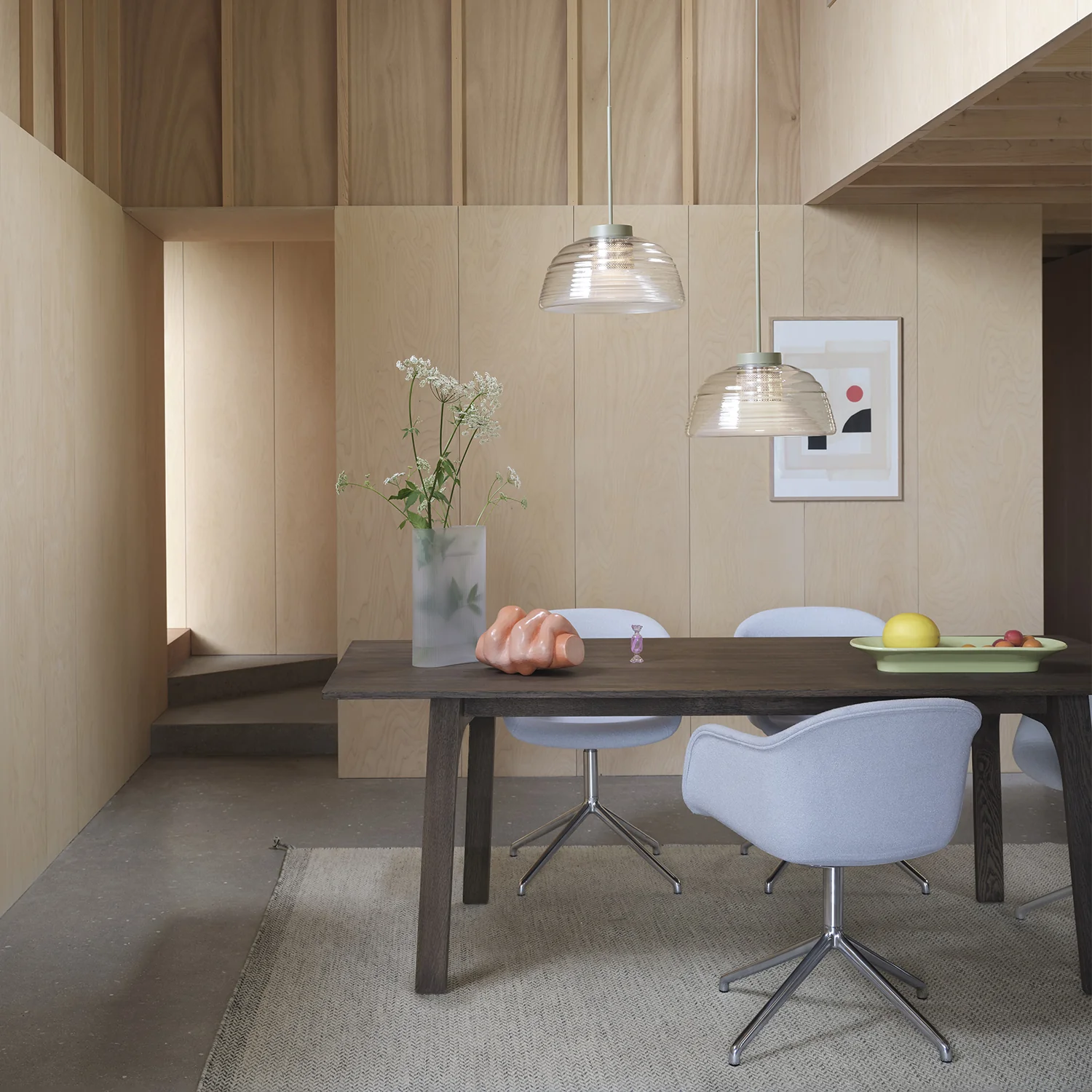 muuto | two-layer pendant lamp | grey - Image 4