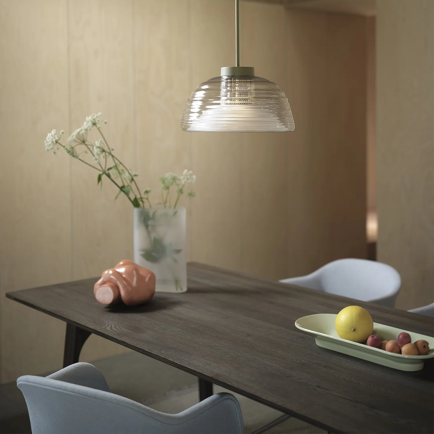 muuto | two-layer pendant lamp | olive - Image 7