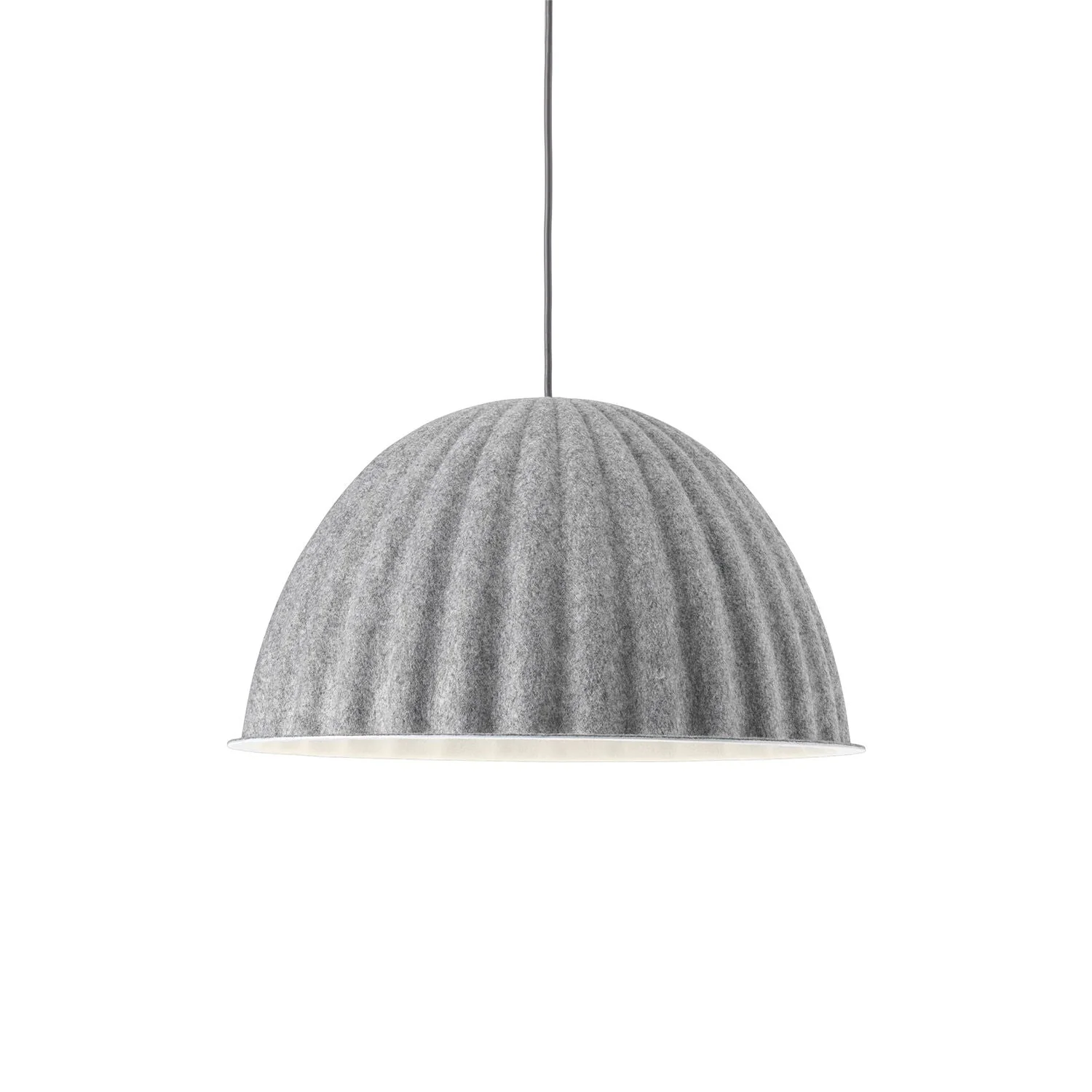 muuto | under the bell pendant | grey 55cm