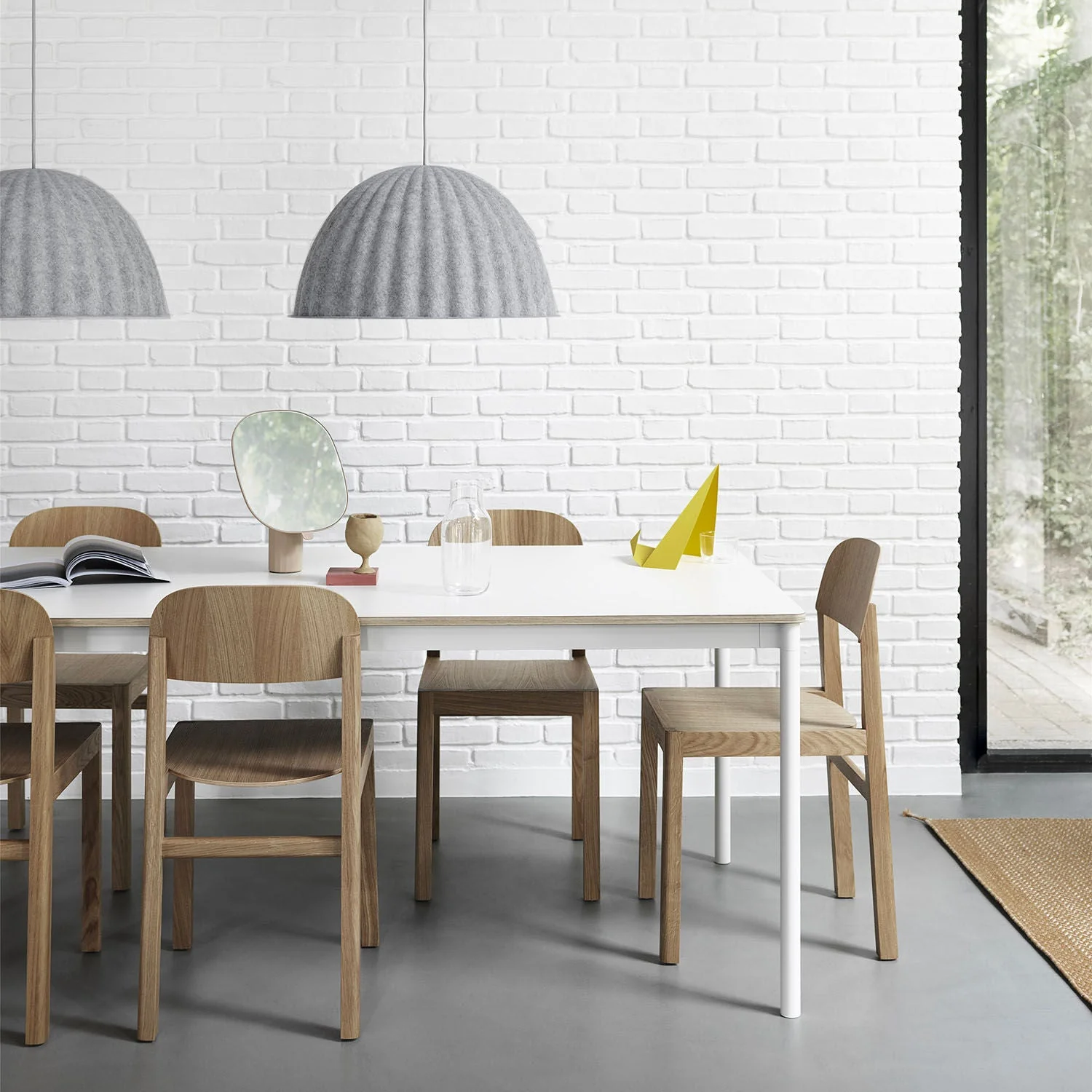 muuto | under the bell pendant | grey 55cm - Image 2