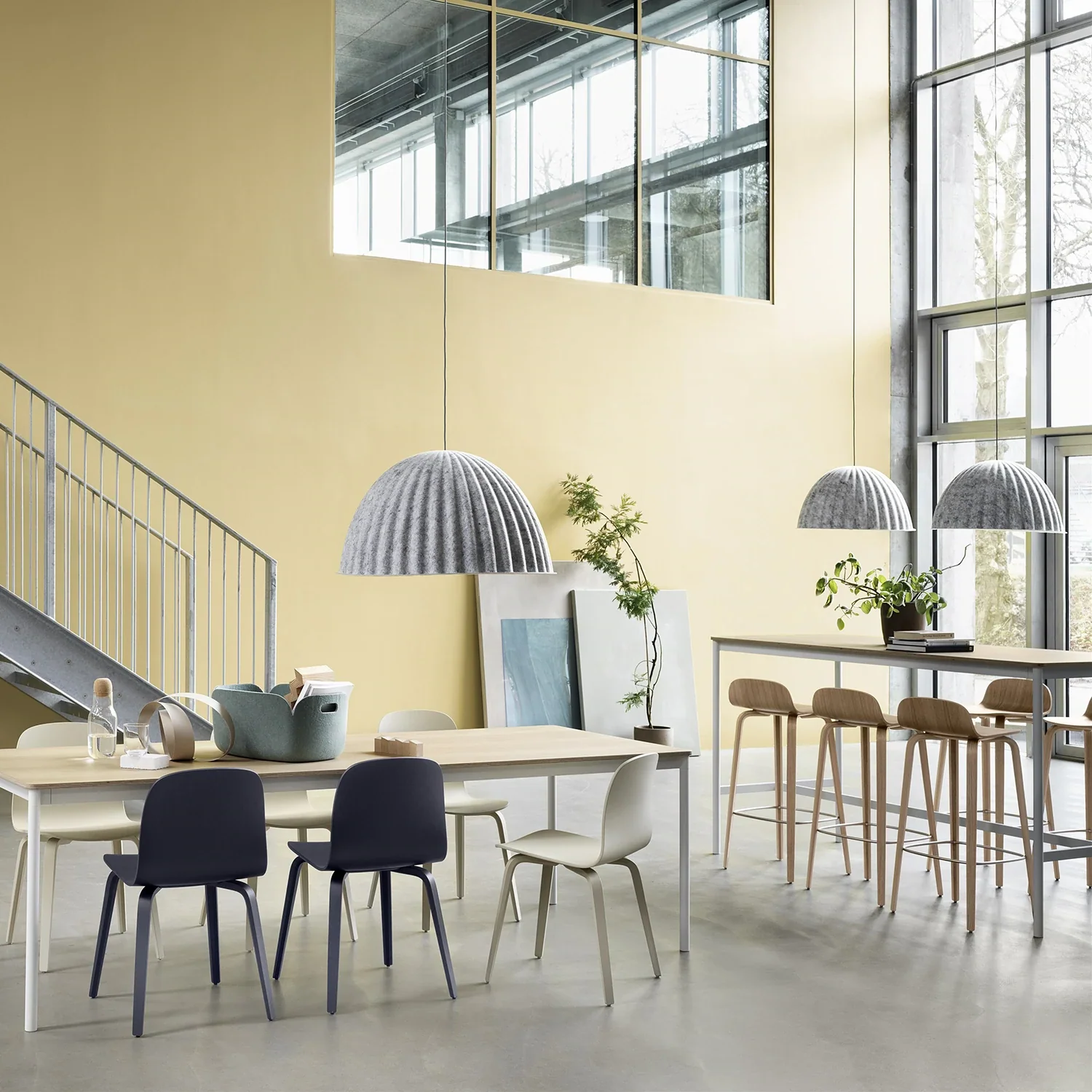 muuto | under the bell pendant | grey 55cm - Image 5