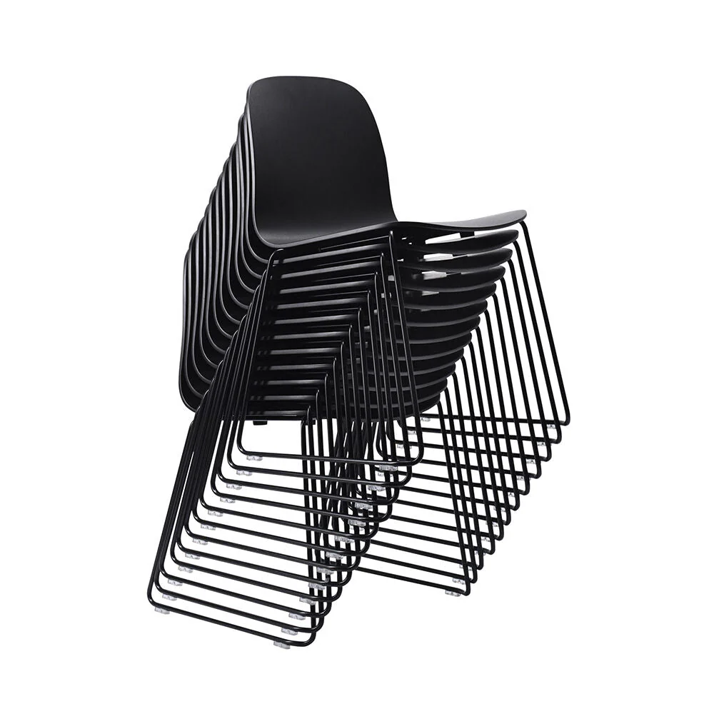 muuto | visu chair | sled base | black ~ DC - Image 3