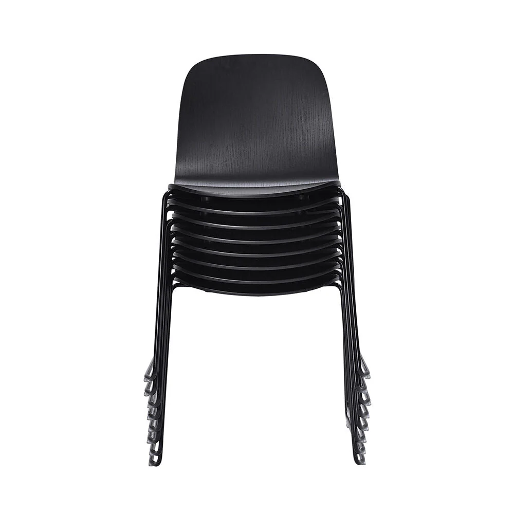 muuto | visu chair | sled base | black ~ DC - Image 5