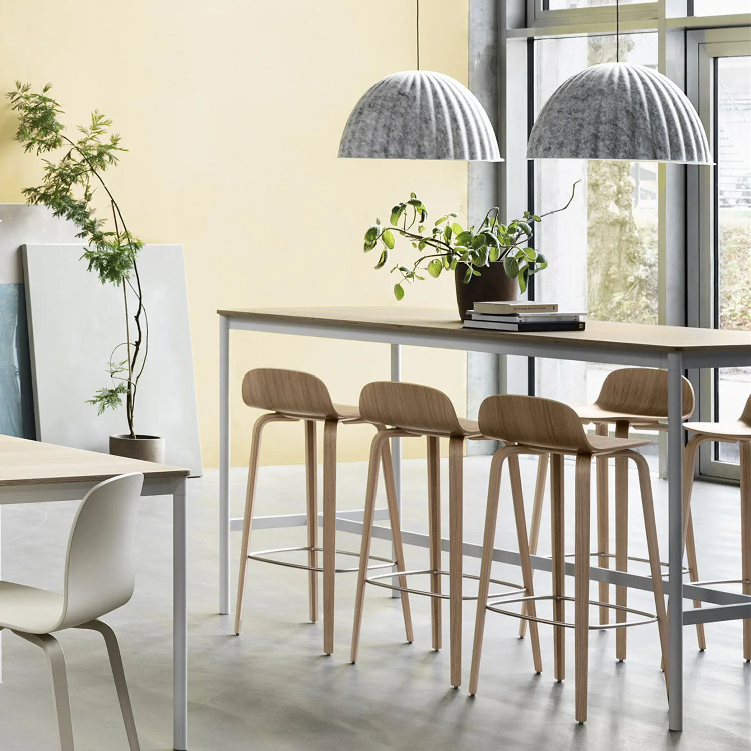 muuto | visu counter stool | 65cm oak - Image 4