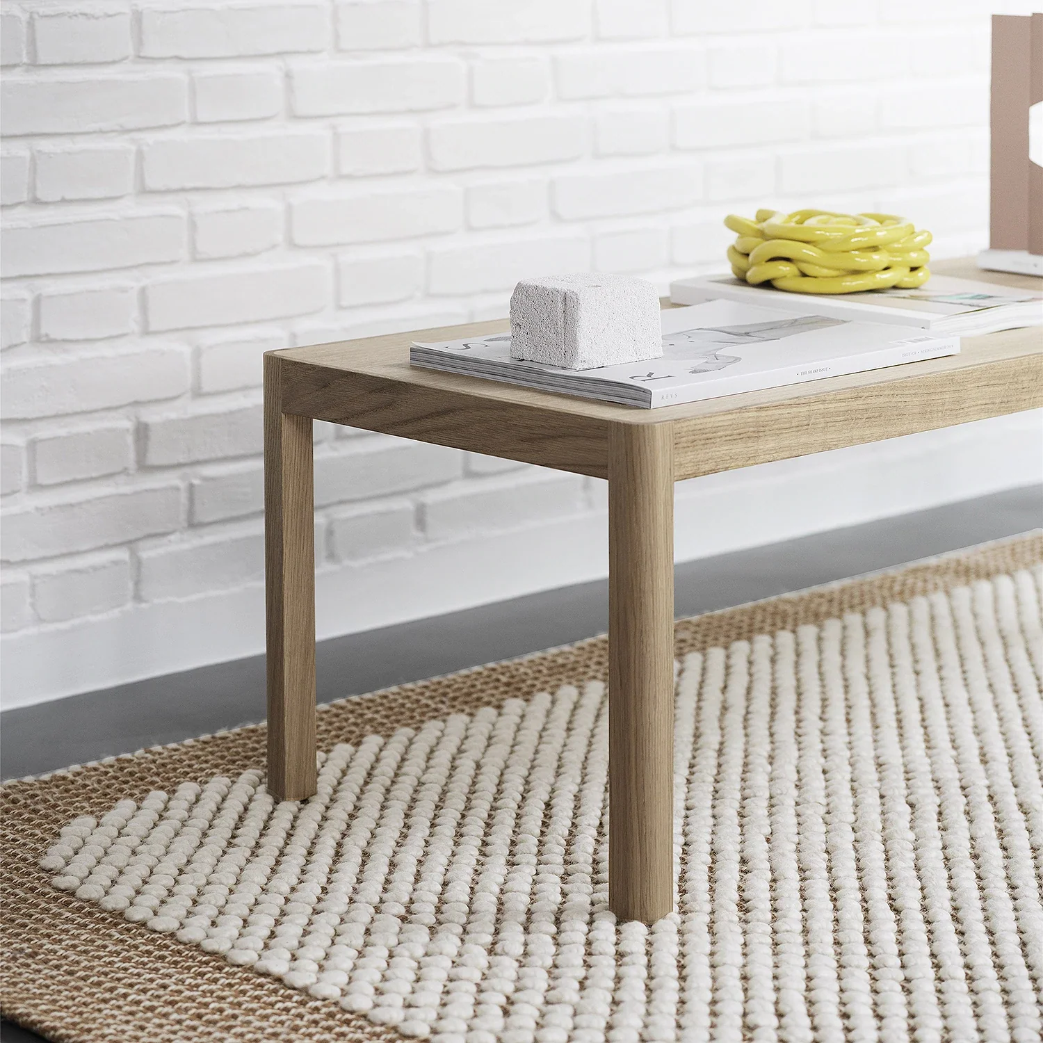 muuto | workshop coffee table | oak 120cm - Image 26