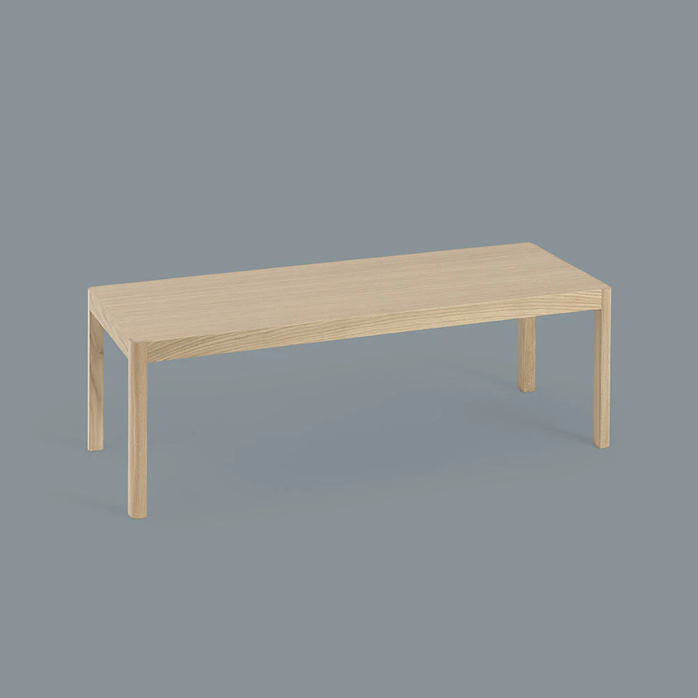 muuto | workshop coffee table | oak 120cm - Image 5