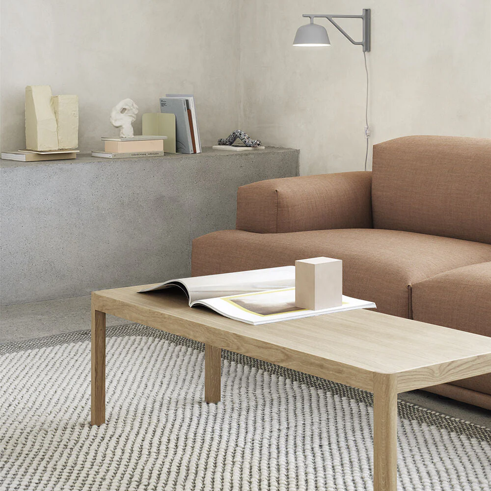 muuto | workshop coffee table | oak 120cm - Image 7