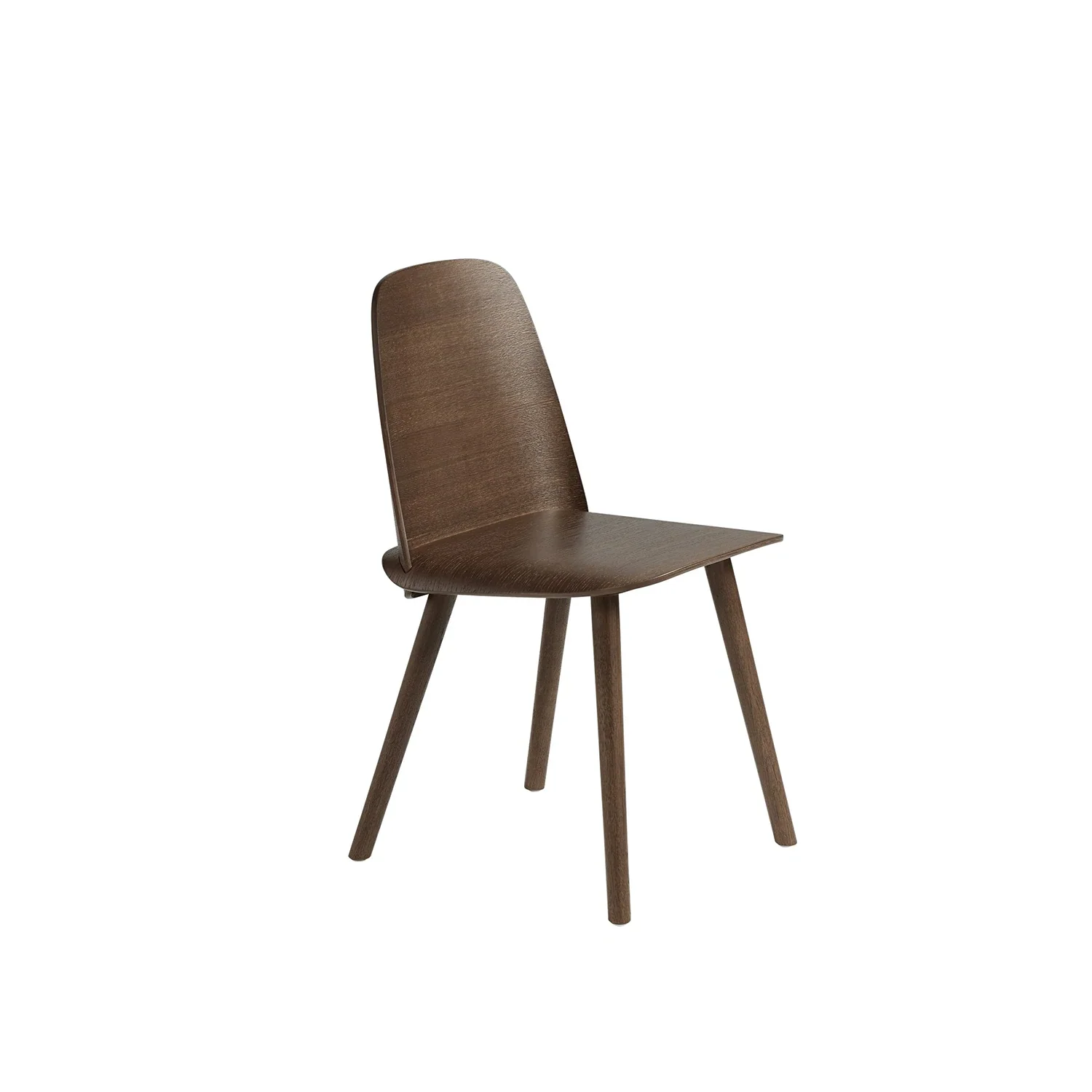 muuto | nerd chair | stained dark brown - Image 6