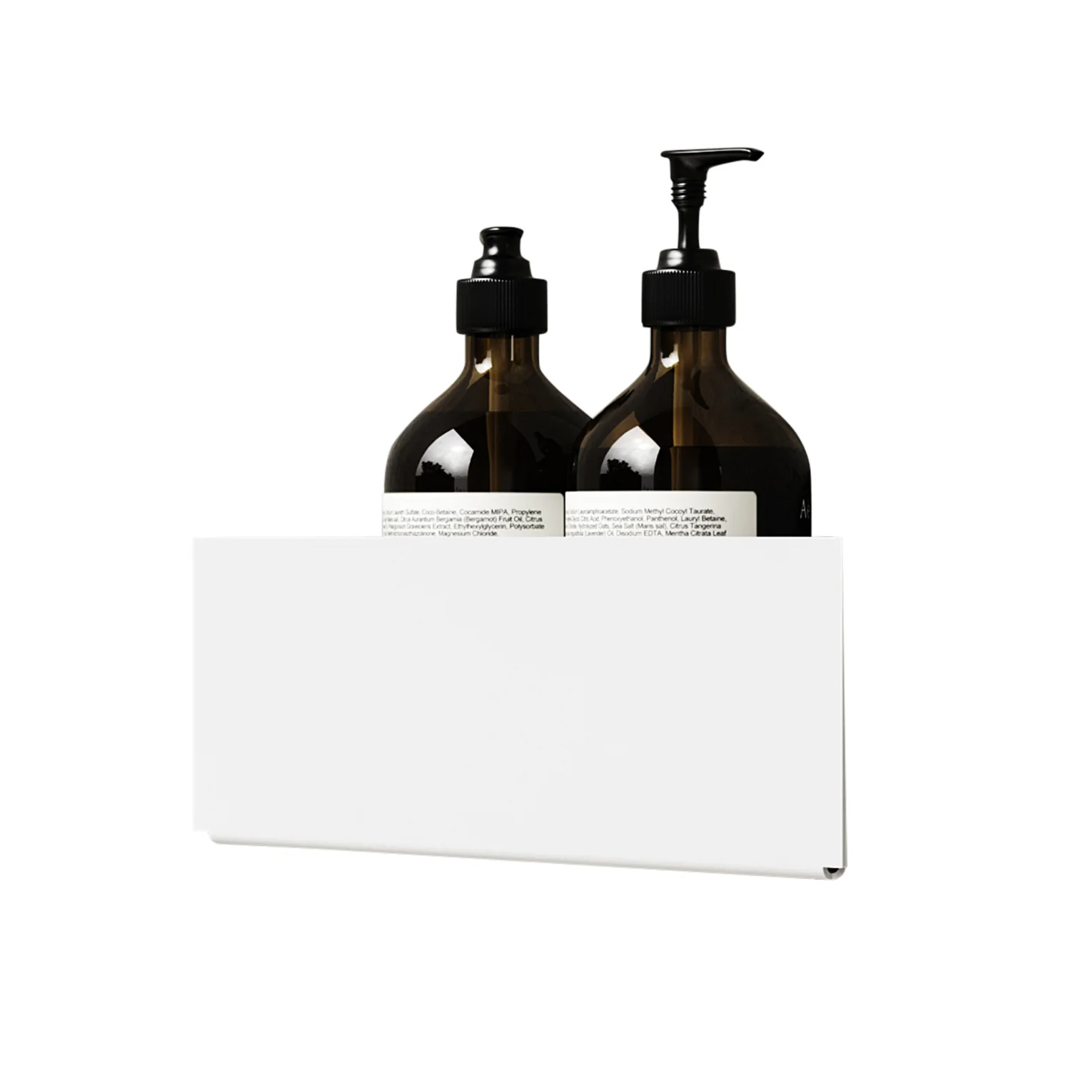 nichba | bath shelf corner | white - LC