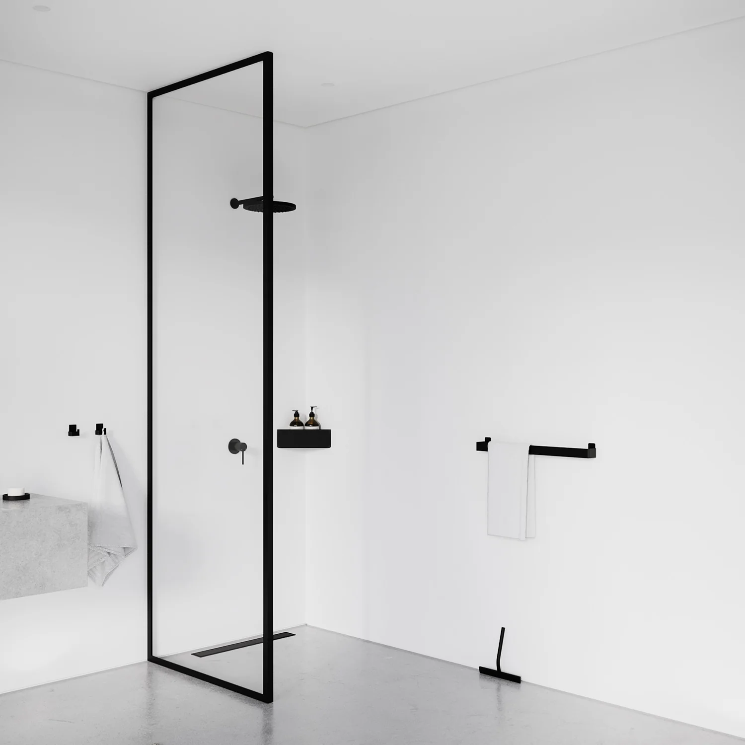 nichba | bath shelf corner | white - LC - Image 6