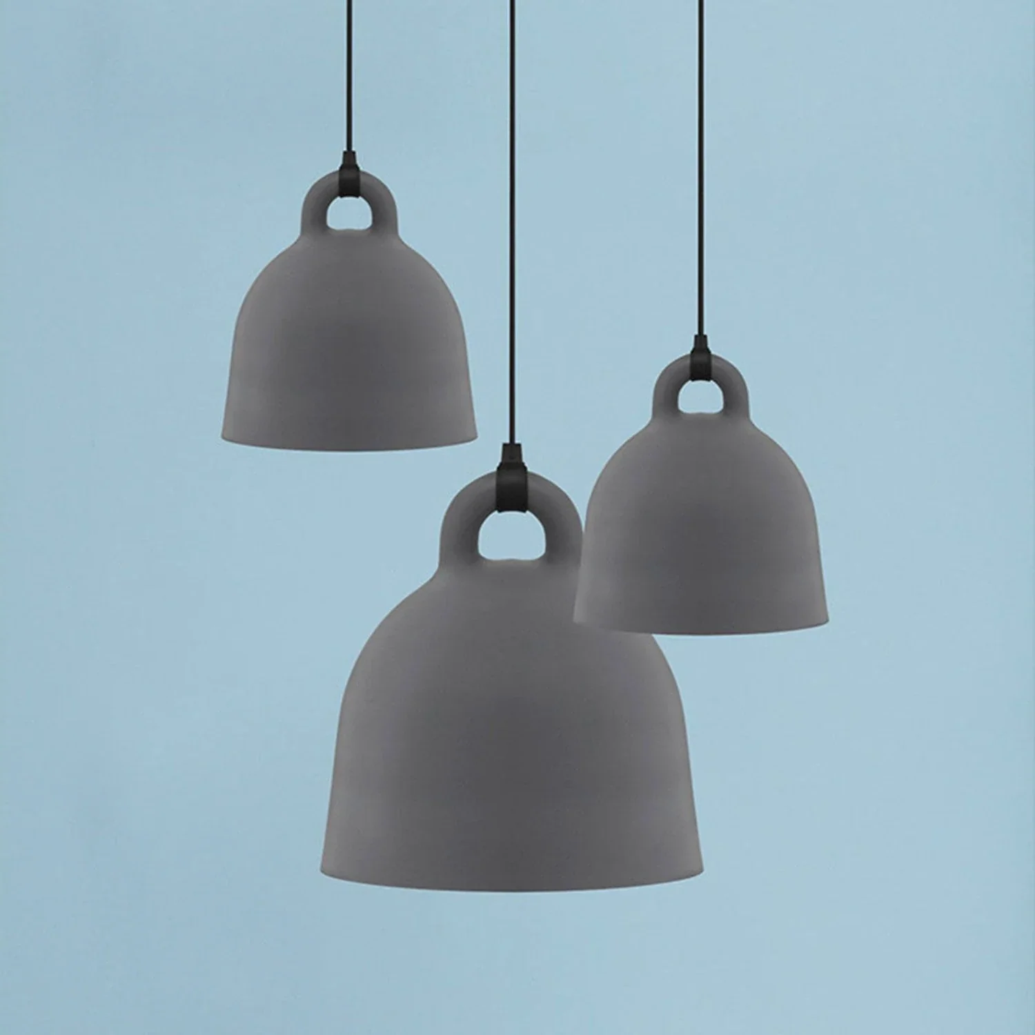 normann copenhagen | bell lamp | extra small grey ~ DC - Image 12