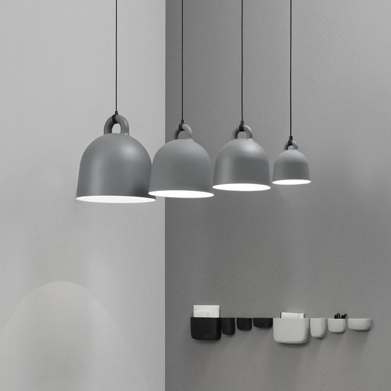 normann copenhagen | bell lamp | extra small grey ~ DC - Image 24