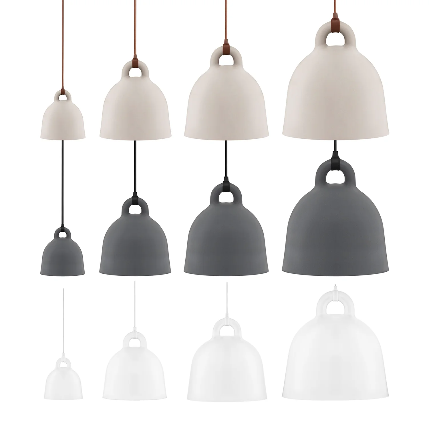 normann copenhagen | bell lamp | large white ~ DC - Image 5