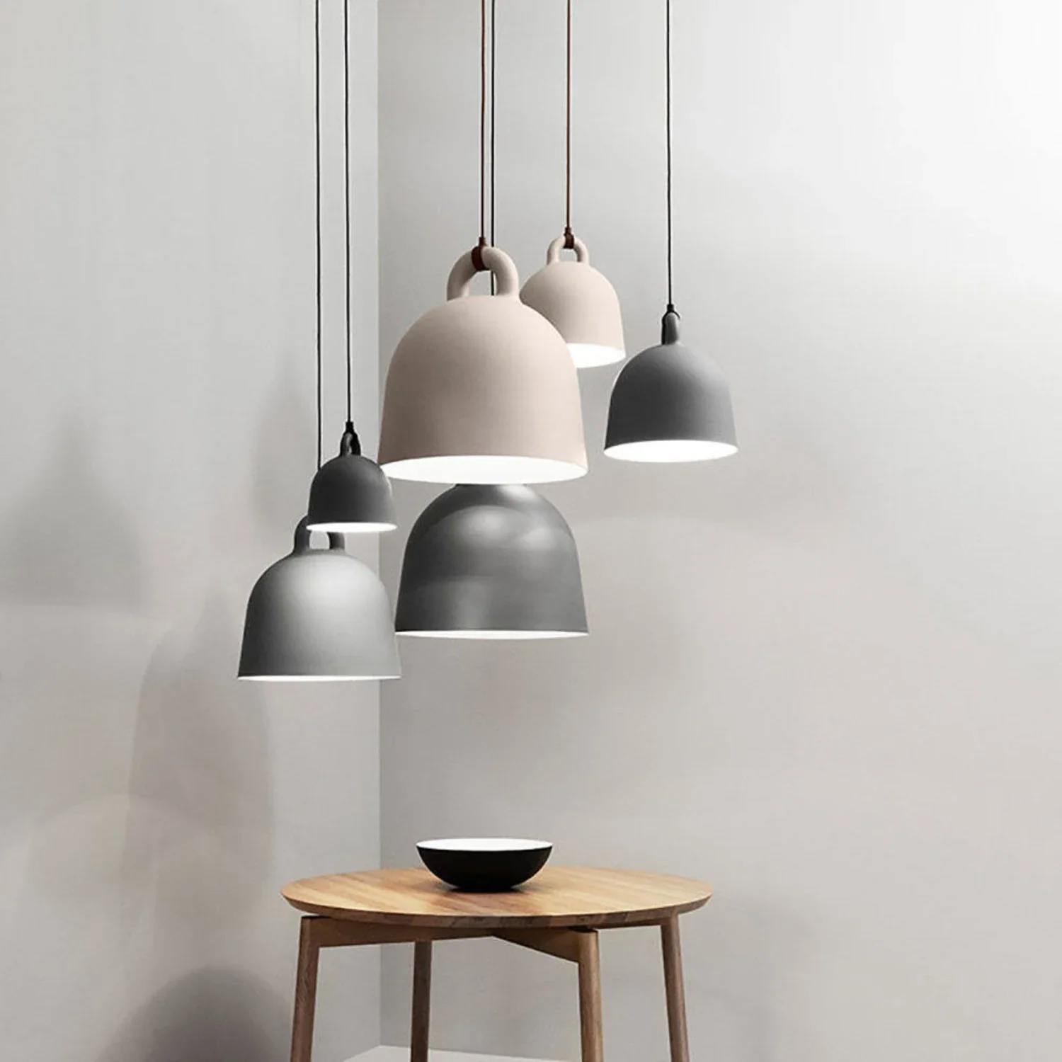 normann copenhagen | bell lamp | medium grey ~ DC - Image 19