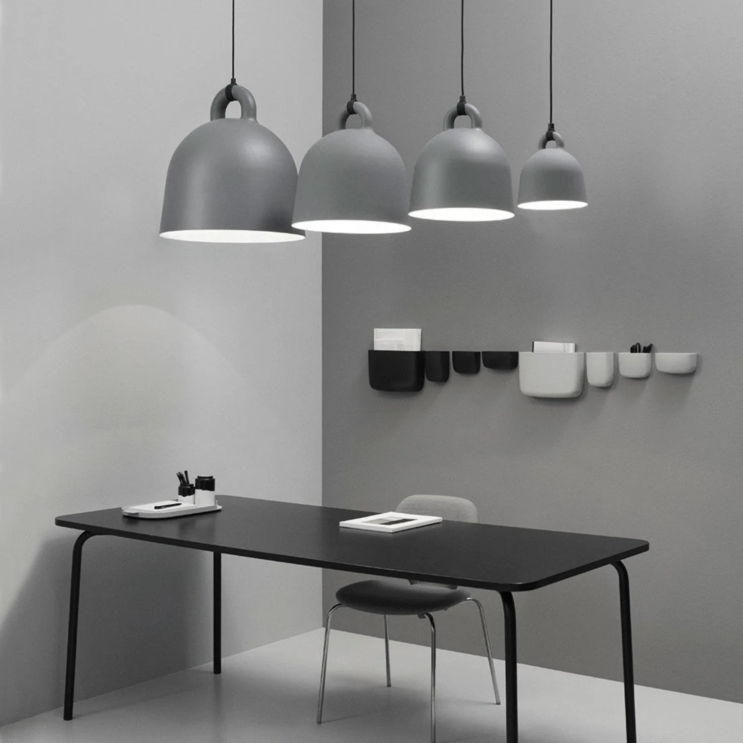 normann copenhagen | bell lamp | medium grey ~ DC - Image 25