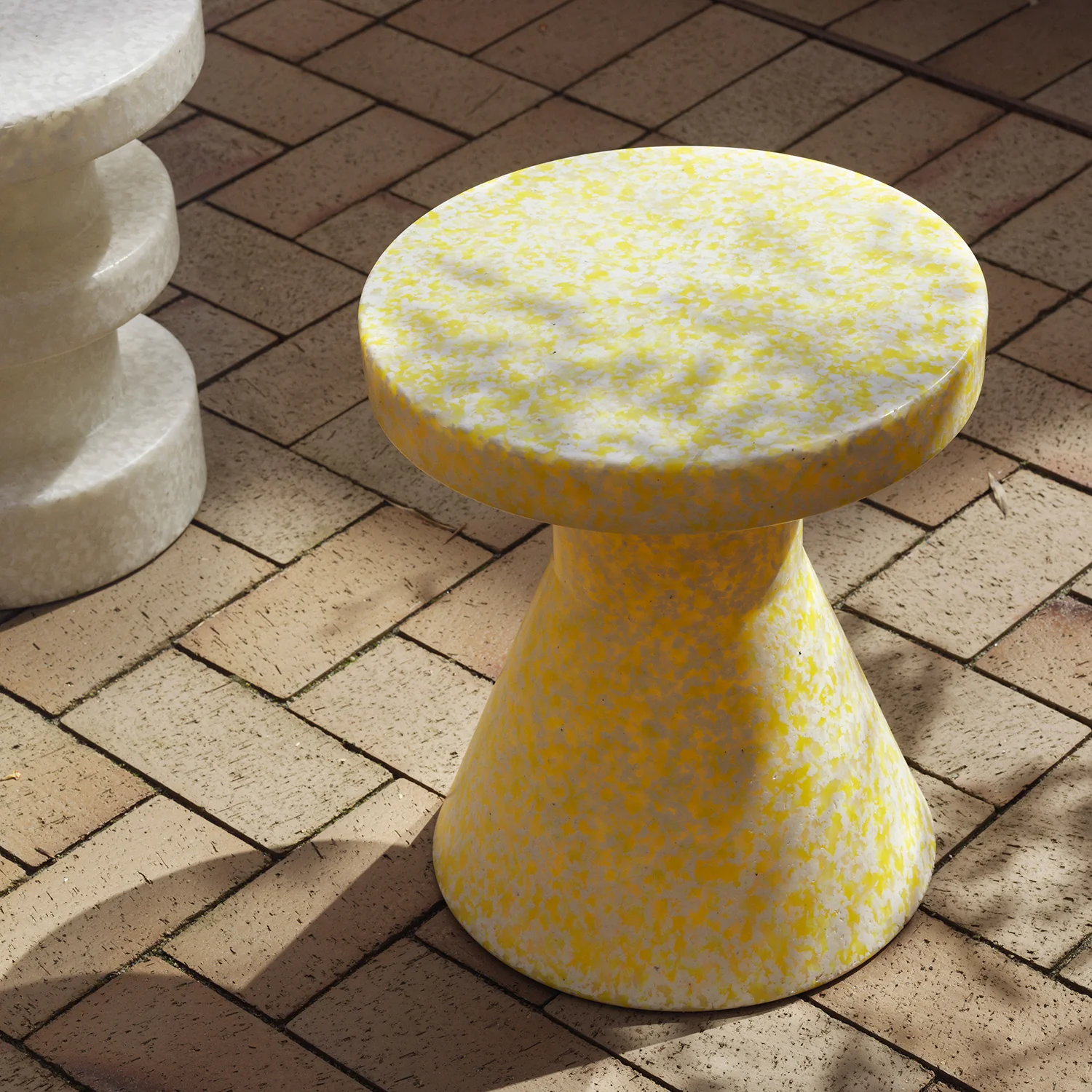 normann copenhagen | bit stool cone | yellow - Image 2