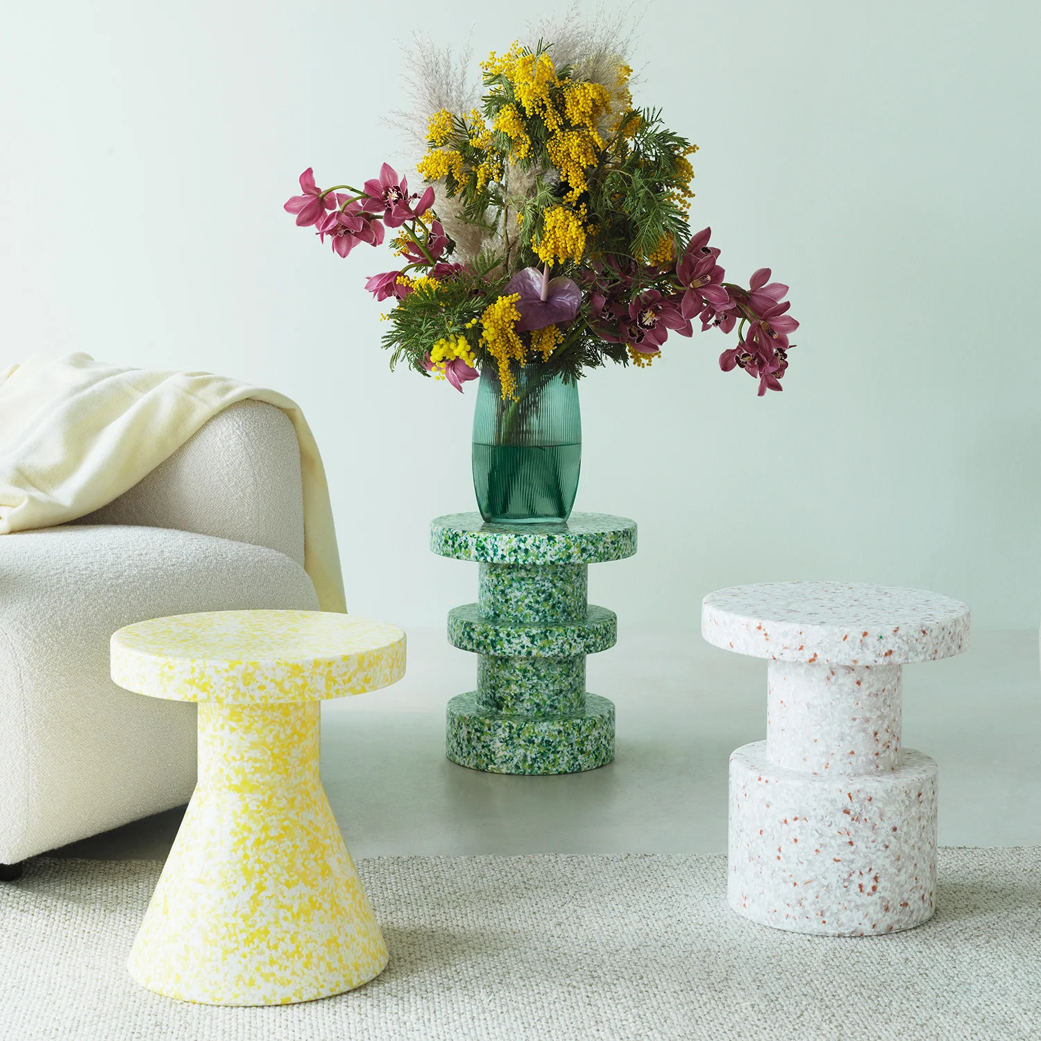 normann copenhagen | bit stool cone | yellow - Image 6