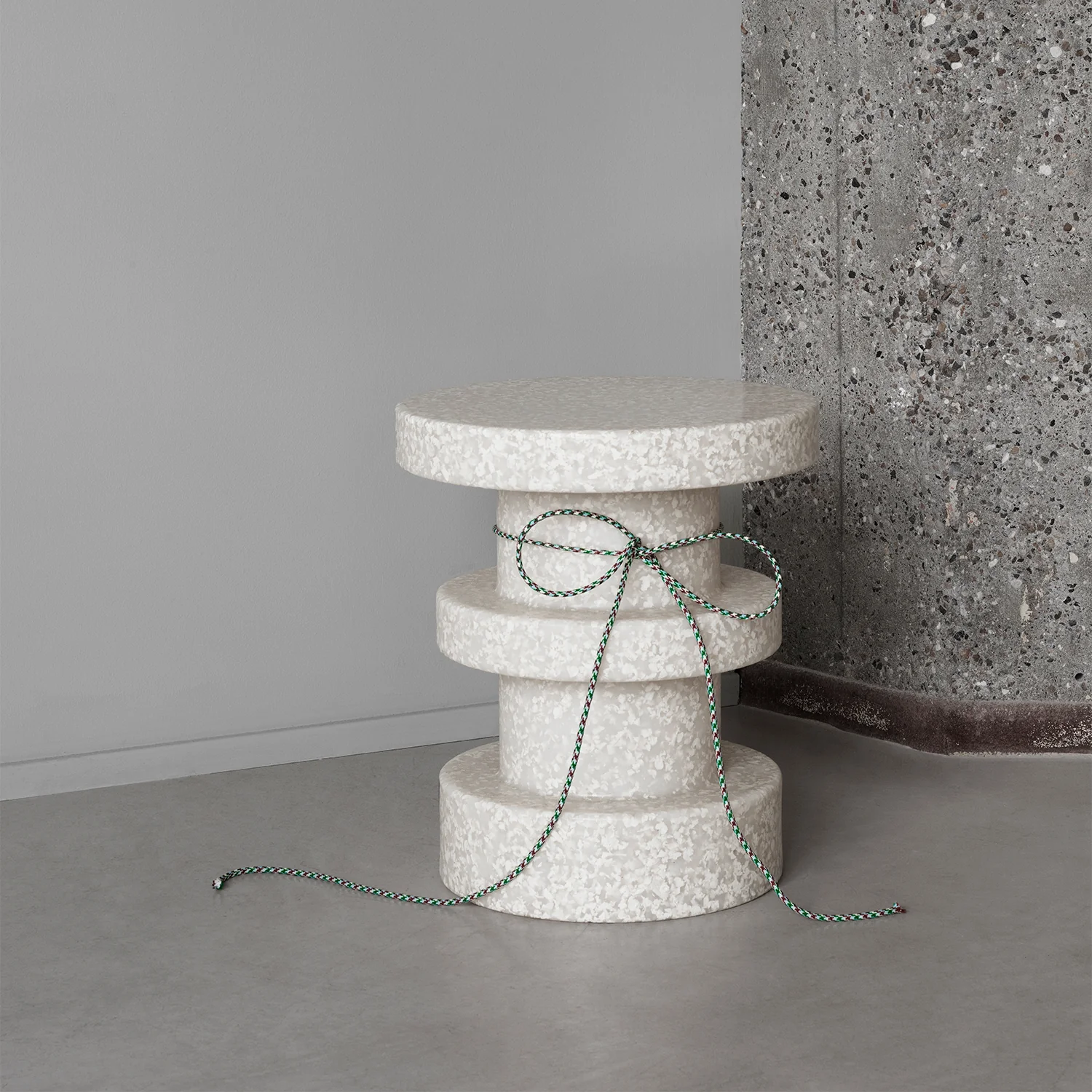 normann copenhagen | bit stool stack | white-white - Image 3